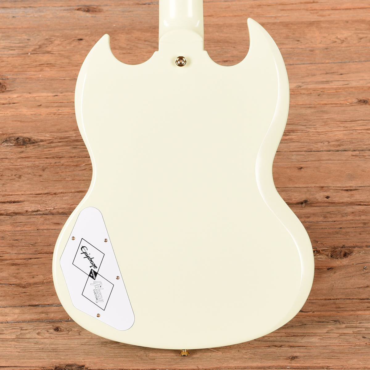 Epiphone Inspired by Gibson Custom '63 Les Paul Custom White 2025 Electric Guitars