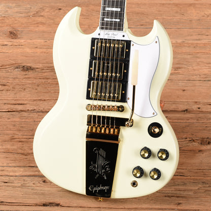 Epiphone Inspired by Gibson Custom '63 Les Paul Custom White 2025 Electric Guitars