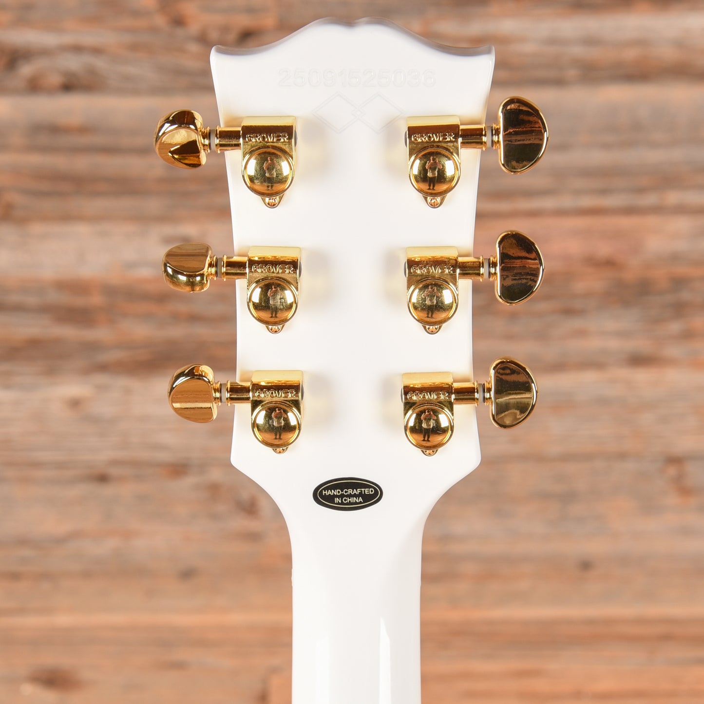 Epiphone "Inspired by Gibson Custom" Les Paul Custom Alpine White 2025 Electric Guitars