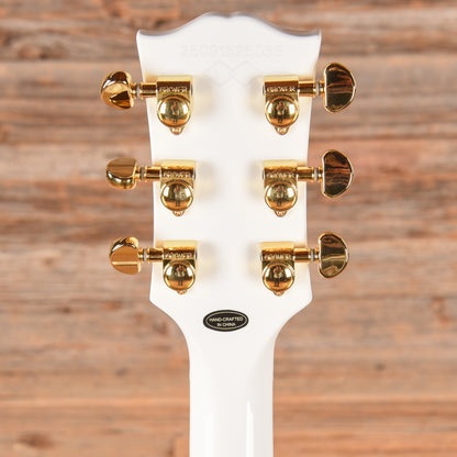 Epiphone "Inspired by Gibson Custom" Les Paul Custom Alpine White 2025 Electric Guitars