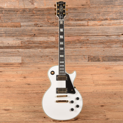 Epiphone "Inspired by Gibson Custom" Les Paul Custom Alpine White 2025 Electric Guitars