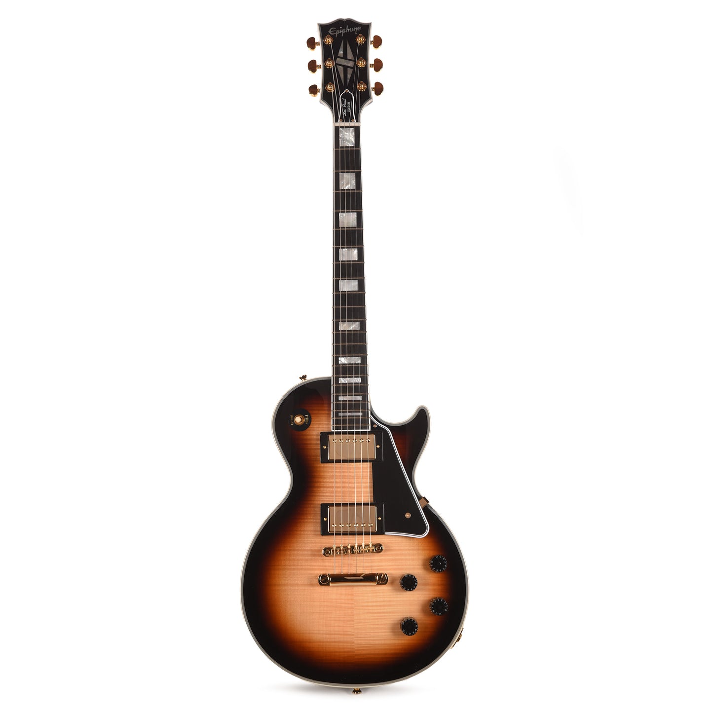 Epiphone Inspired by Gibson Les Paul Custom Sedona Burst Electric Guitars