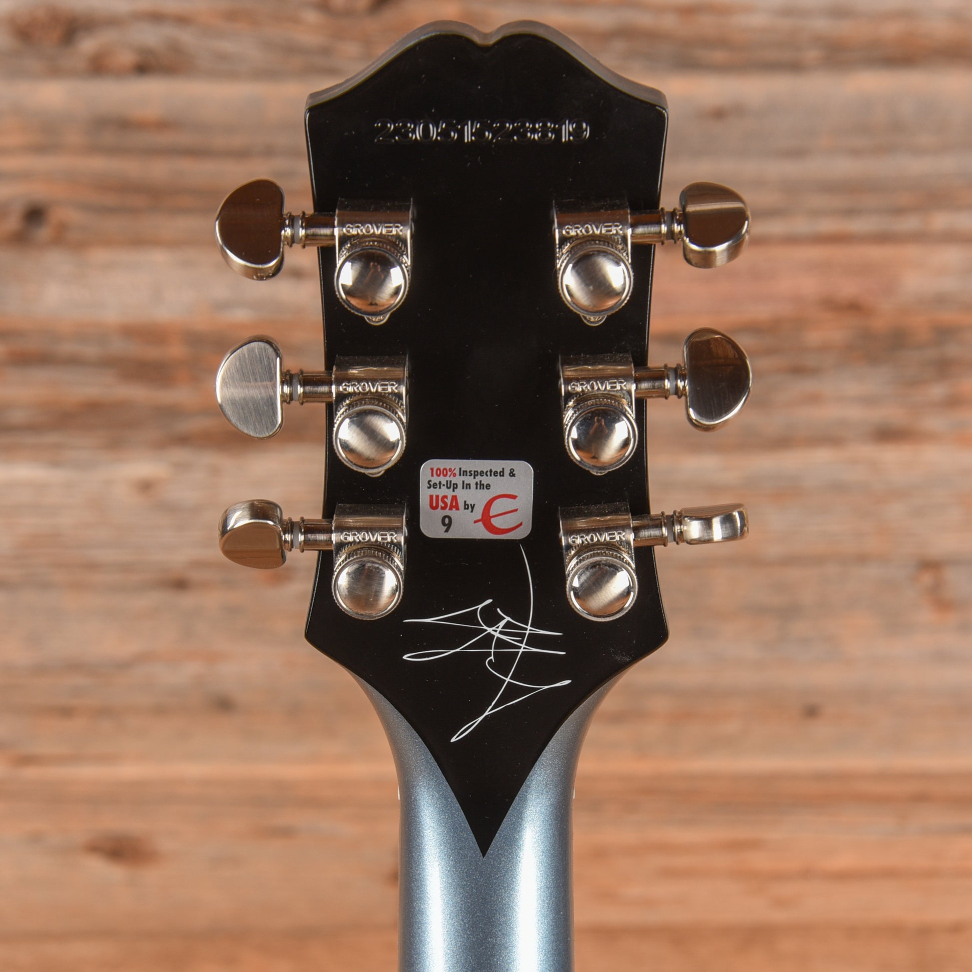 Epiphone Jared James Nichols Signature "Blues Power" Les Paul Custom Pelham Blue 2023 Electric Guitars