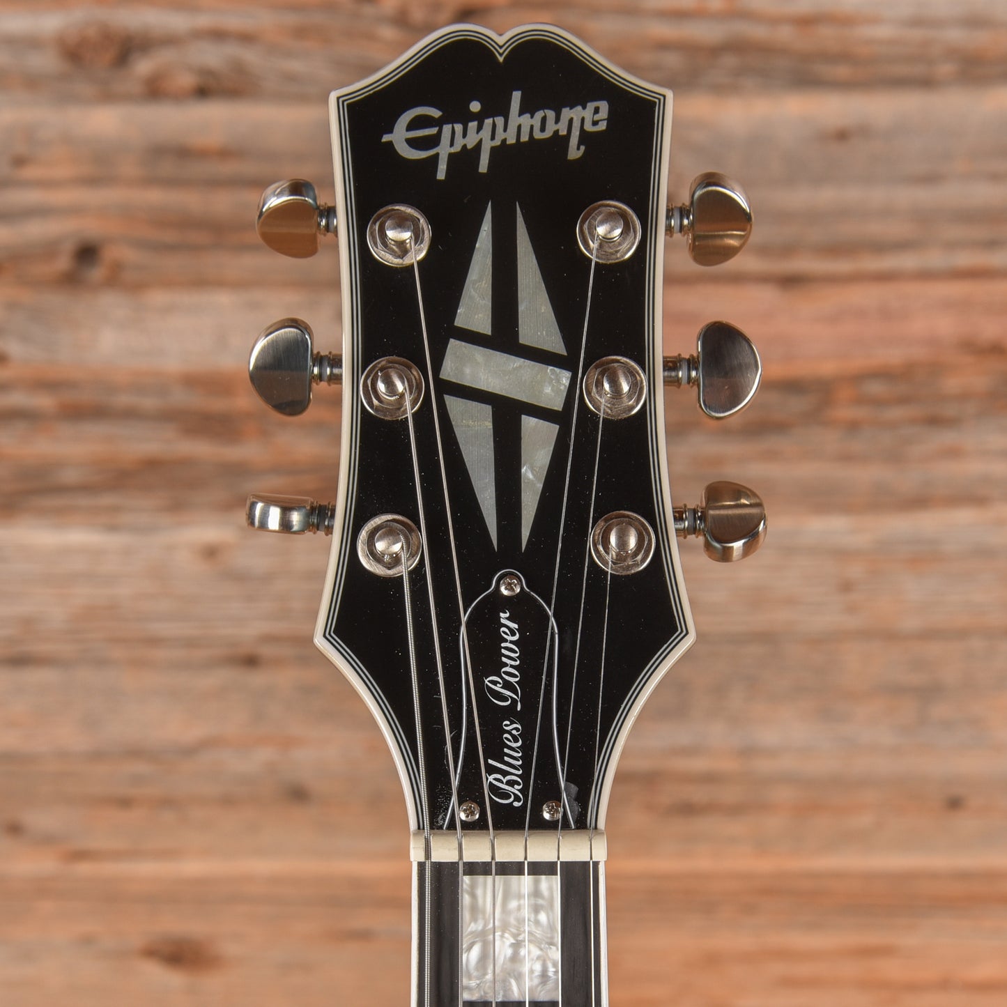 Epiphone Jared James Nichols Signature "Blues Power" Les Paul Custom Pelham Blue 2023 Electric Guitars
