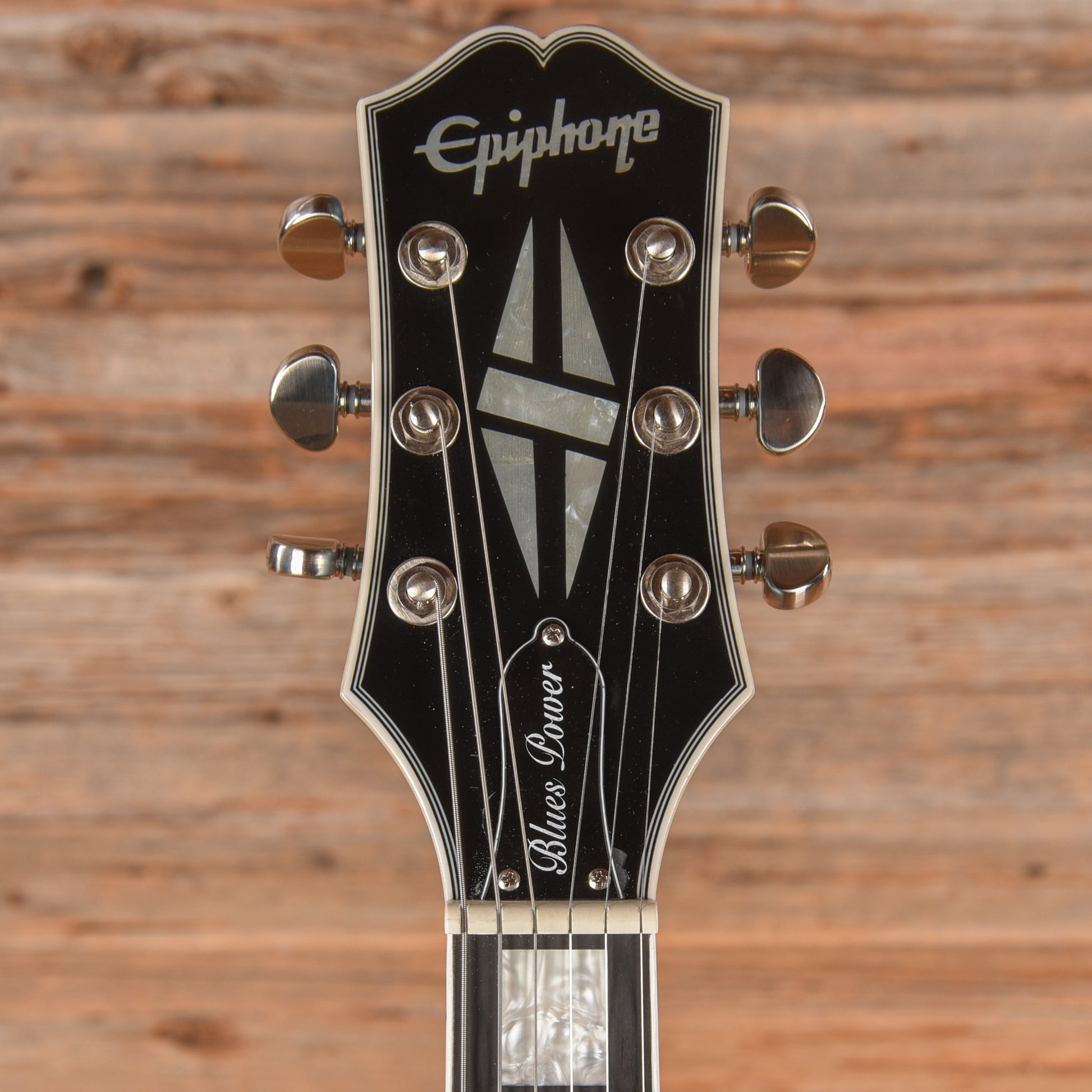 Epiphone Jared James Nichols Signature "Blues Power" Les Paul Custom Pelham Blue 2023 Electric Guitars