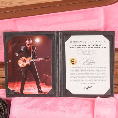 Epiphone Joe Bonamassa Lazarus 59 Les Paul Standard Custom Inlay Satin 2021 Electric Guitars
