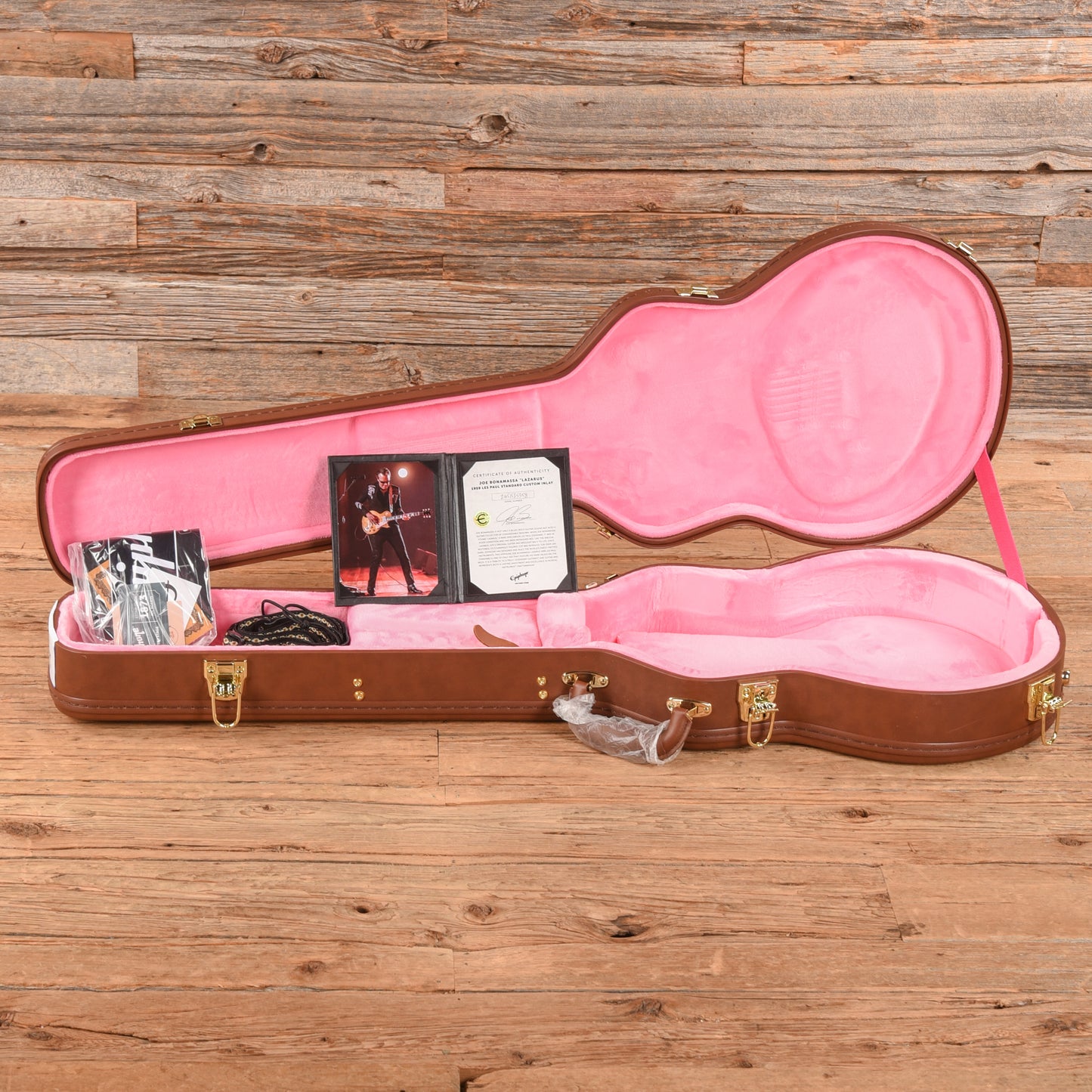 Epiphone Joe Bonamassa Lazarus 59 Les Paul Standard Custom Inlay Satin 2021 Electric Guitars