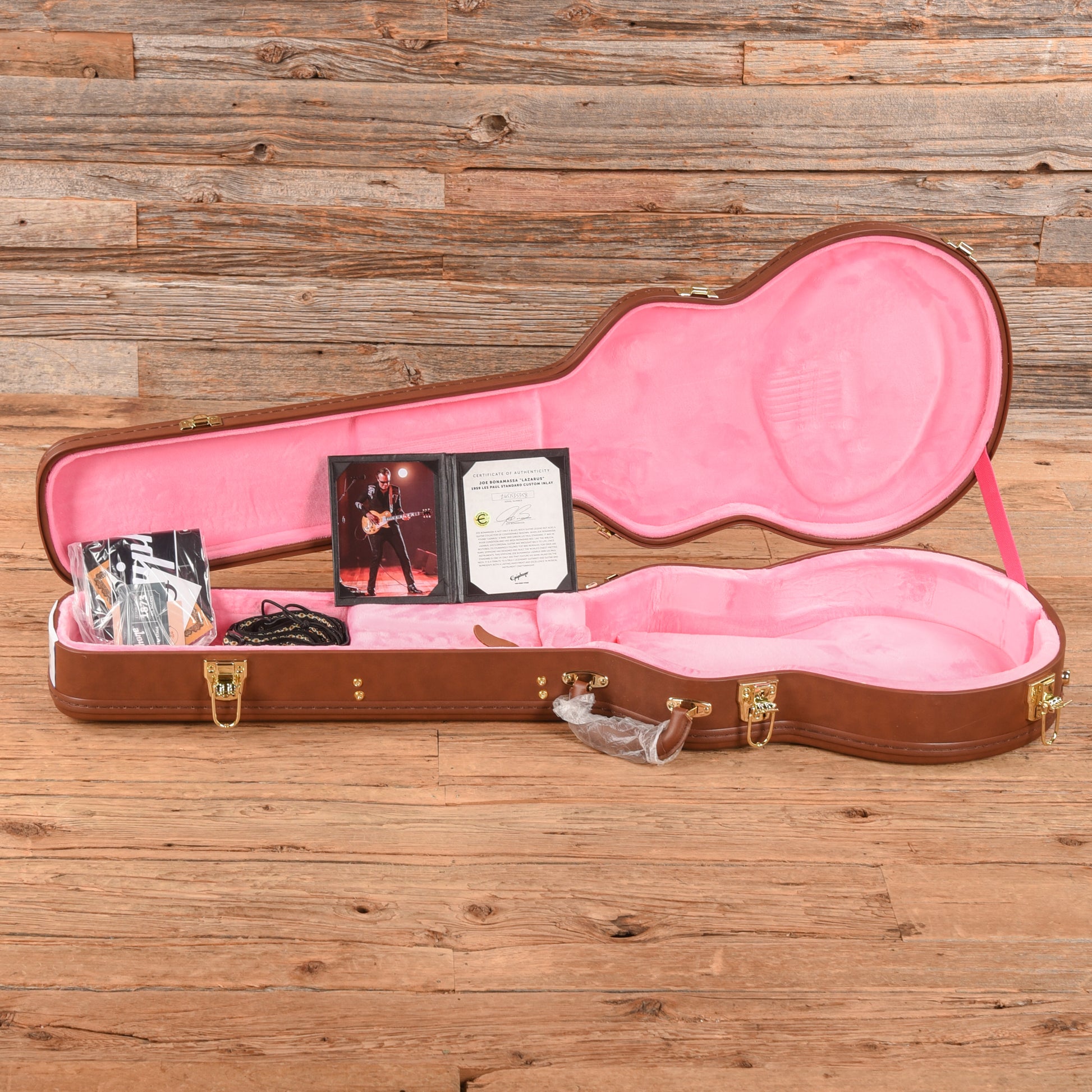 Epiphone Joe Bonamassa Lazarus 59 Les Paul Standard Custom Inlay Satin 2021 Electric Guitars