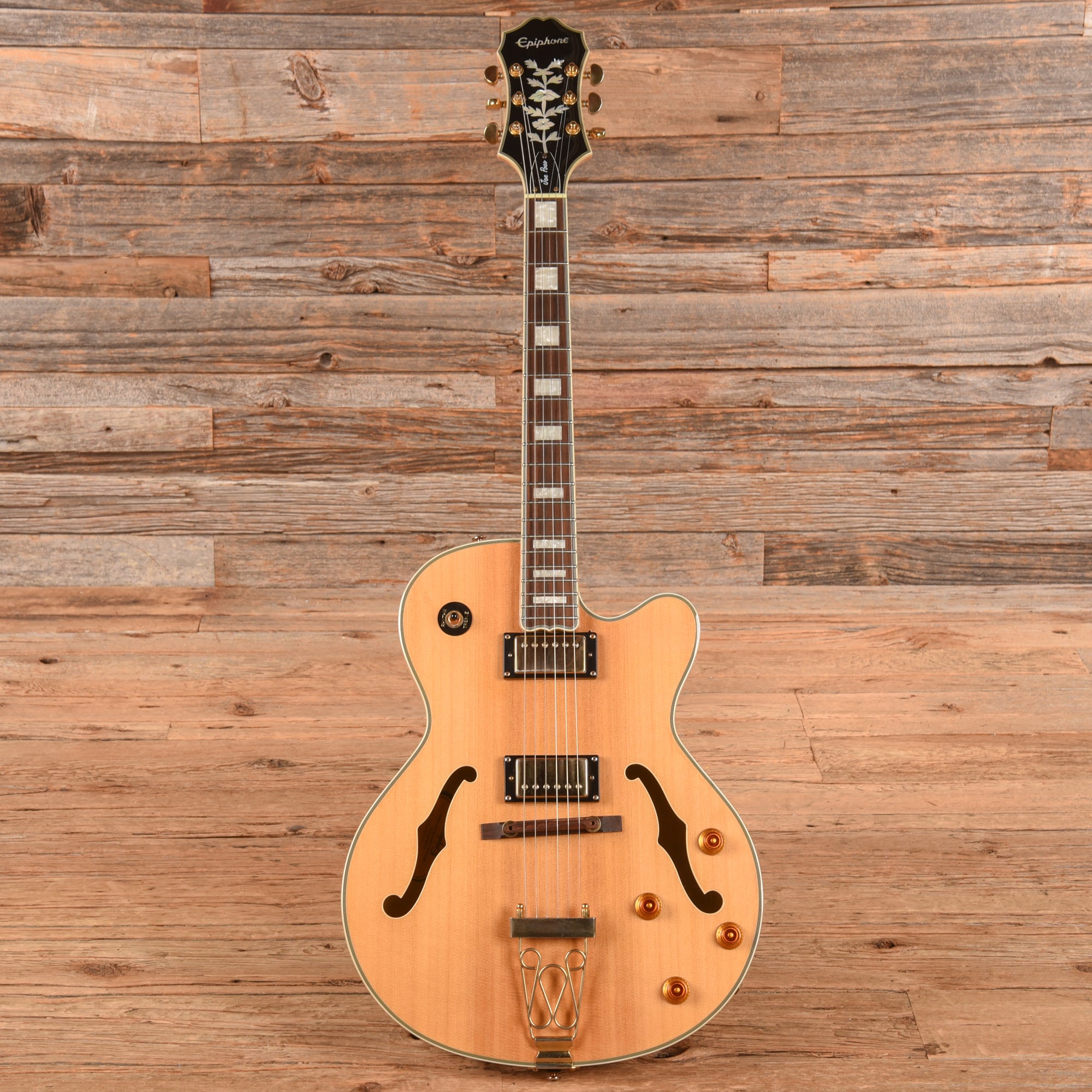 Epiphone Joe Pass Signature Emperor II Natural 2014 Electric Guitars