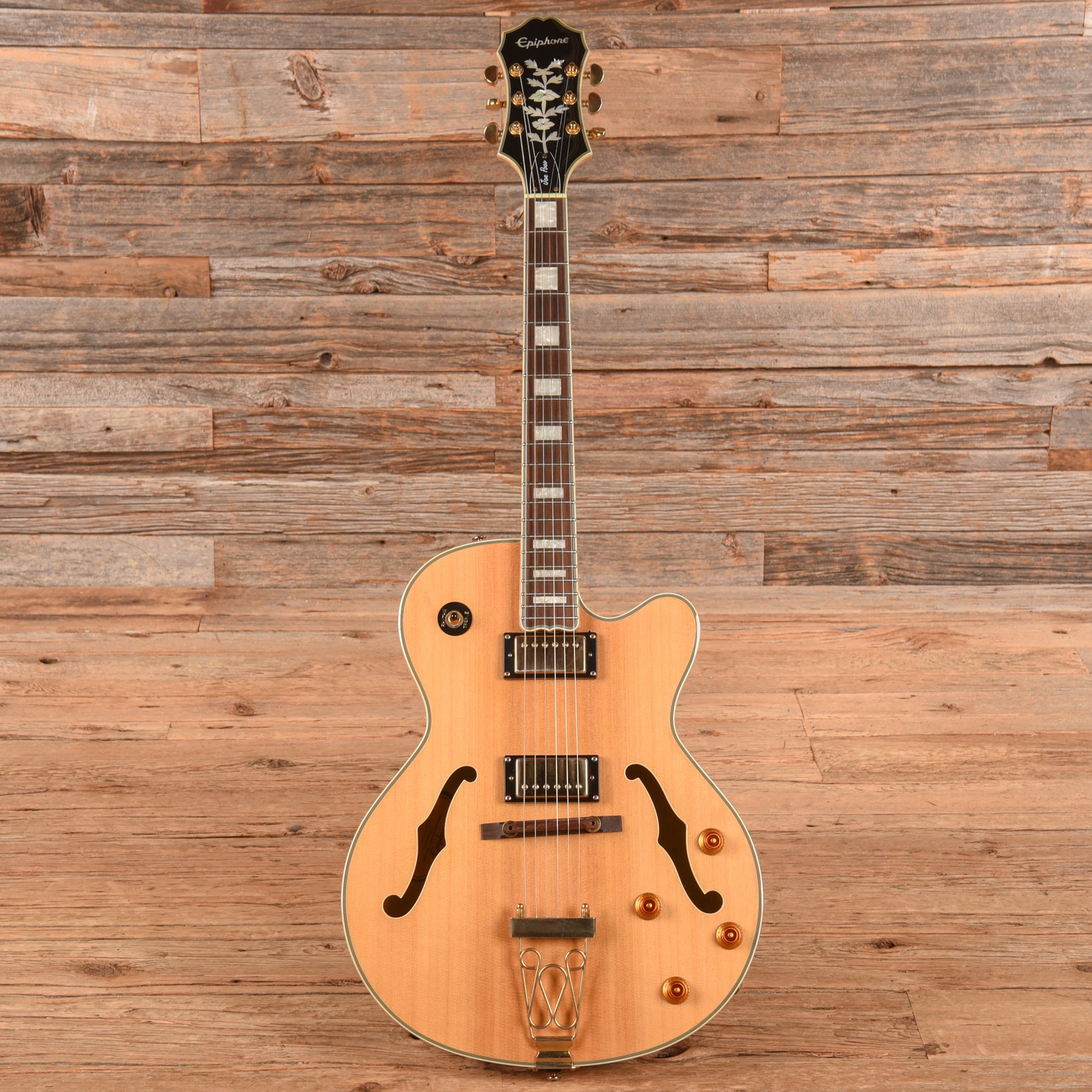 Epiphone Joe Pass Signature Emperor II Natural 2014 Electric Guitars