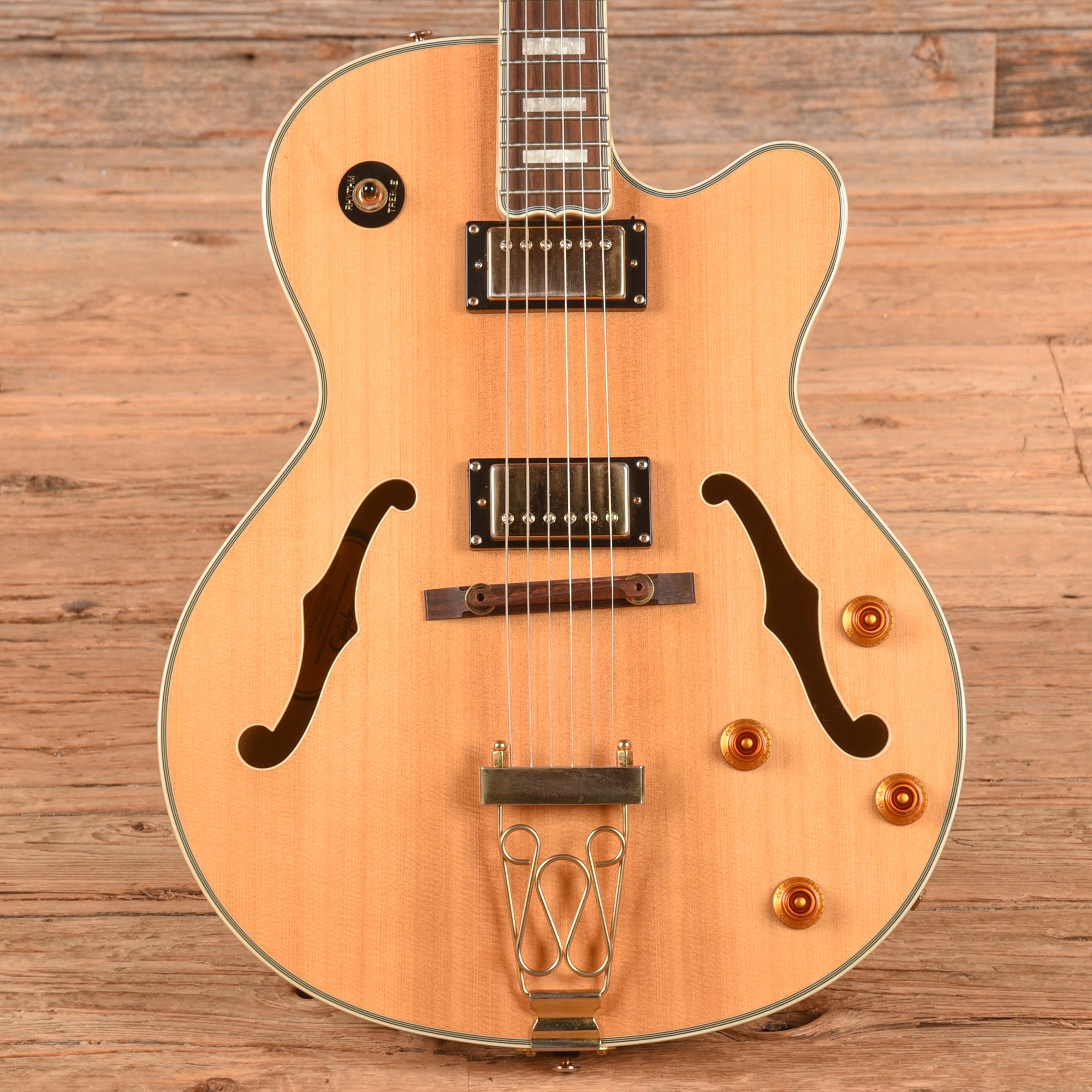 Epiphone Joe Pass Signature Emperor II Natural 2014 Electric Guitars