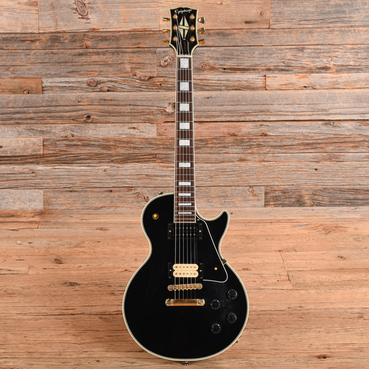 Epiphone LCP-80 Les Paul Custom Ebony Electric Guitars
