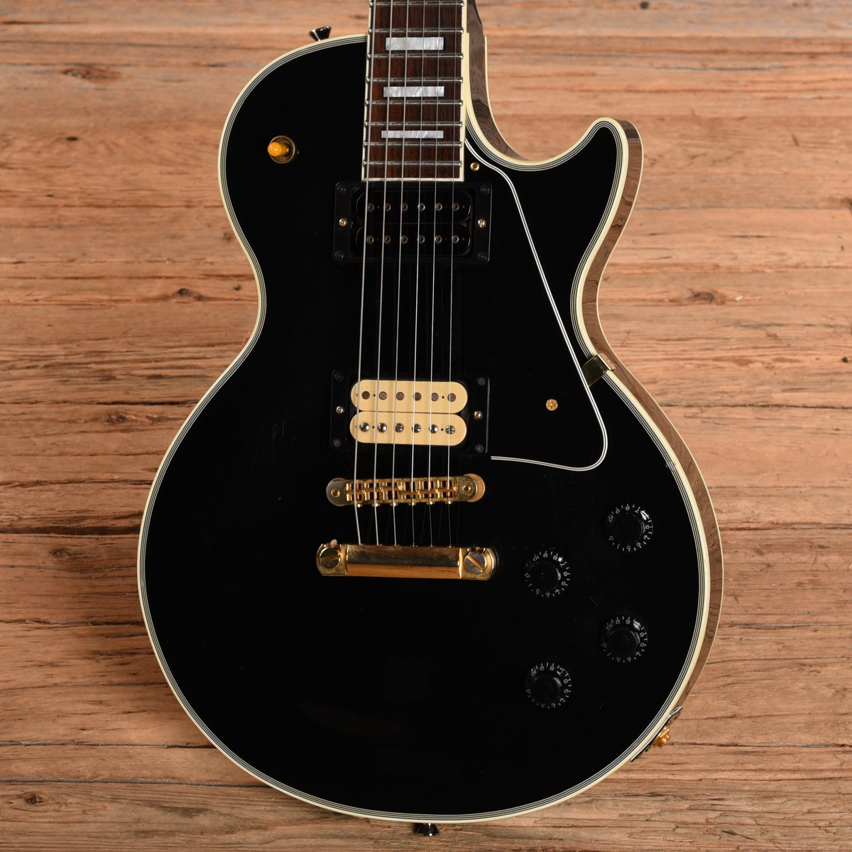 Epiphone LCP-80 Les Paul Custom Ebony Electric Guitars