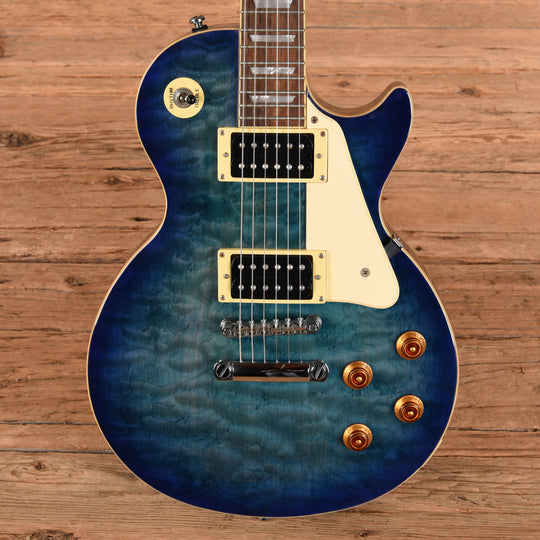 Epiphone Les Paul Classic Blue Burst 2005 Electric Guitars
