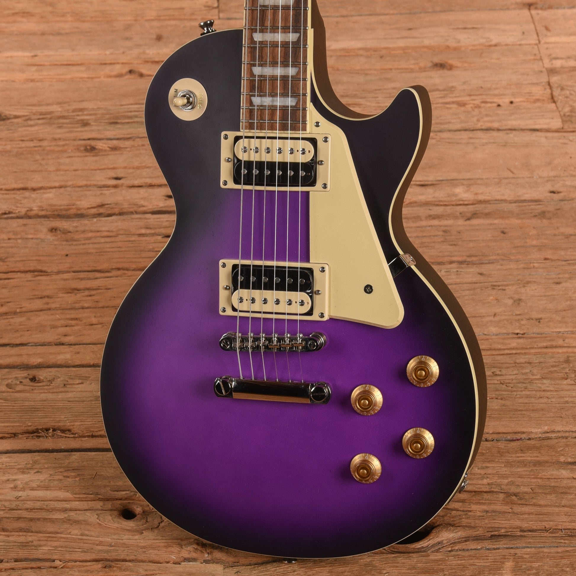 Epiphone Les Paul Classic Worn Purple 2024 Electric Guitars