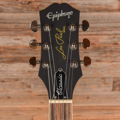 Epiphone Les Paul Classic Worn Purple 2024 Electric Guitars
