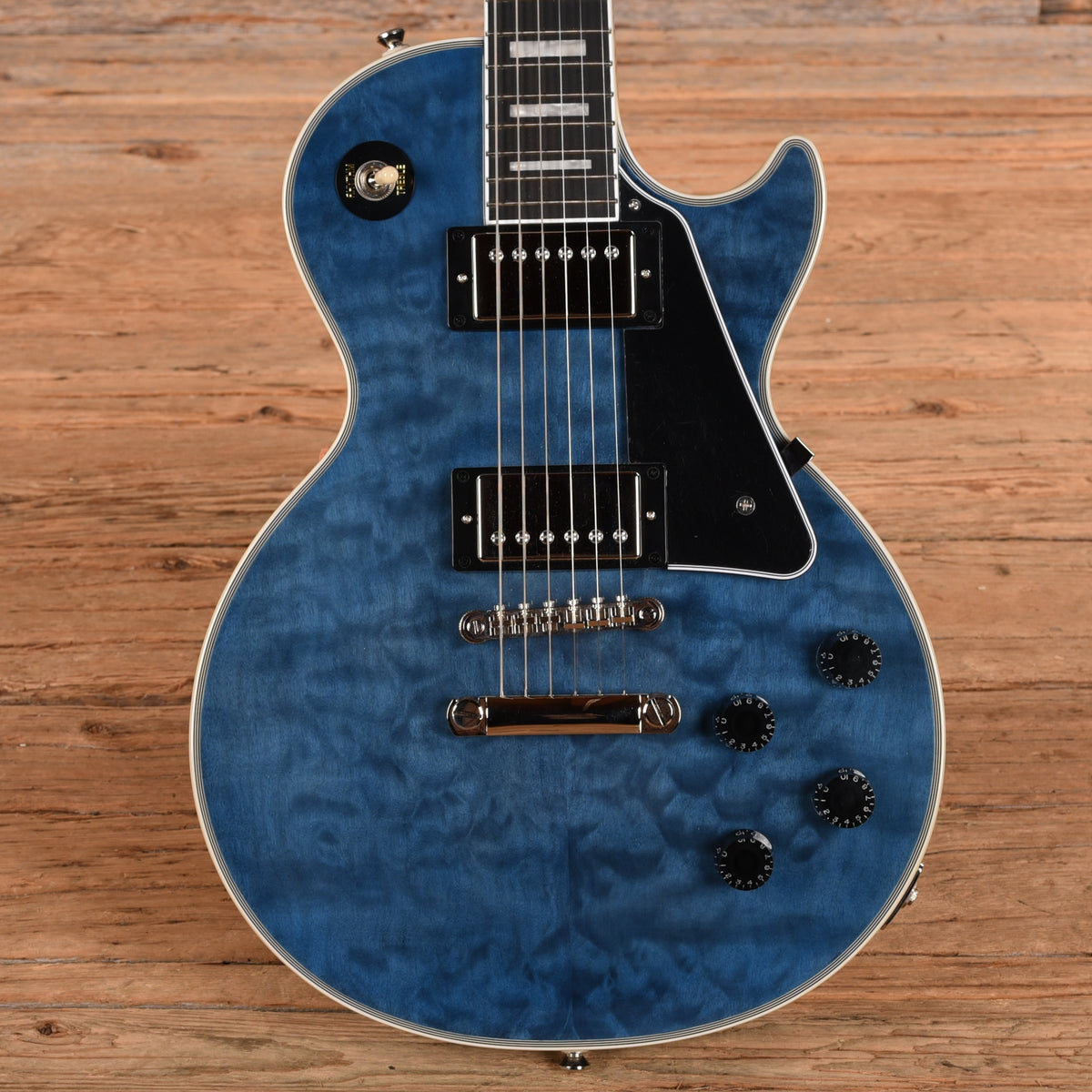 Epiphone Les Paul Custom Blue 2025 Electric Guitars