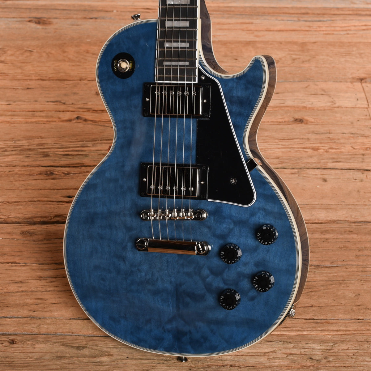 Epiphone Les Paul Custom Blue 2025 Electric Guitars