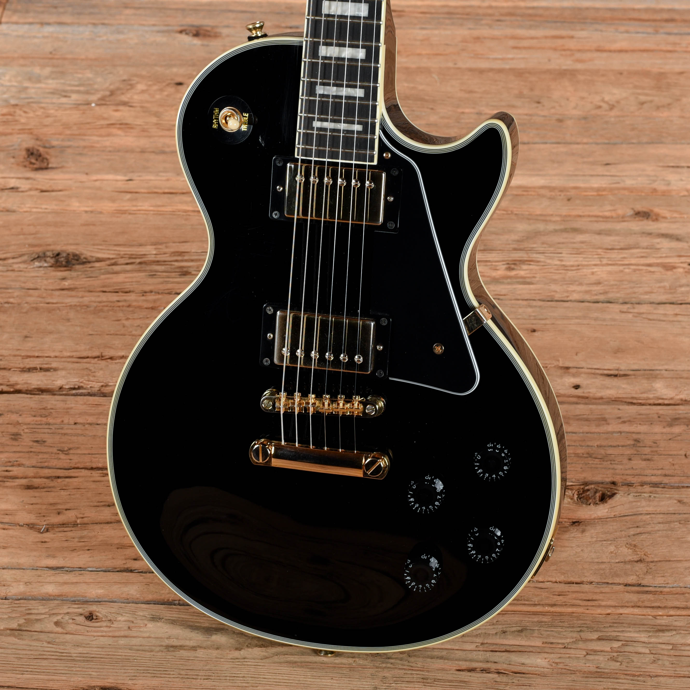 Epiphone Les Paul Custom Ebony 2021 Electric Guitars