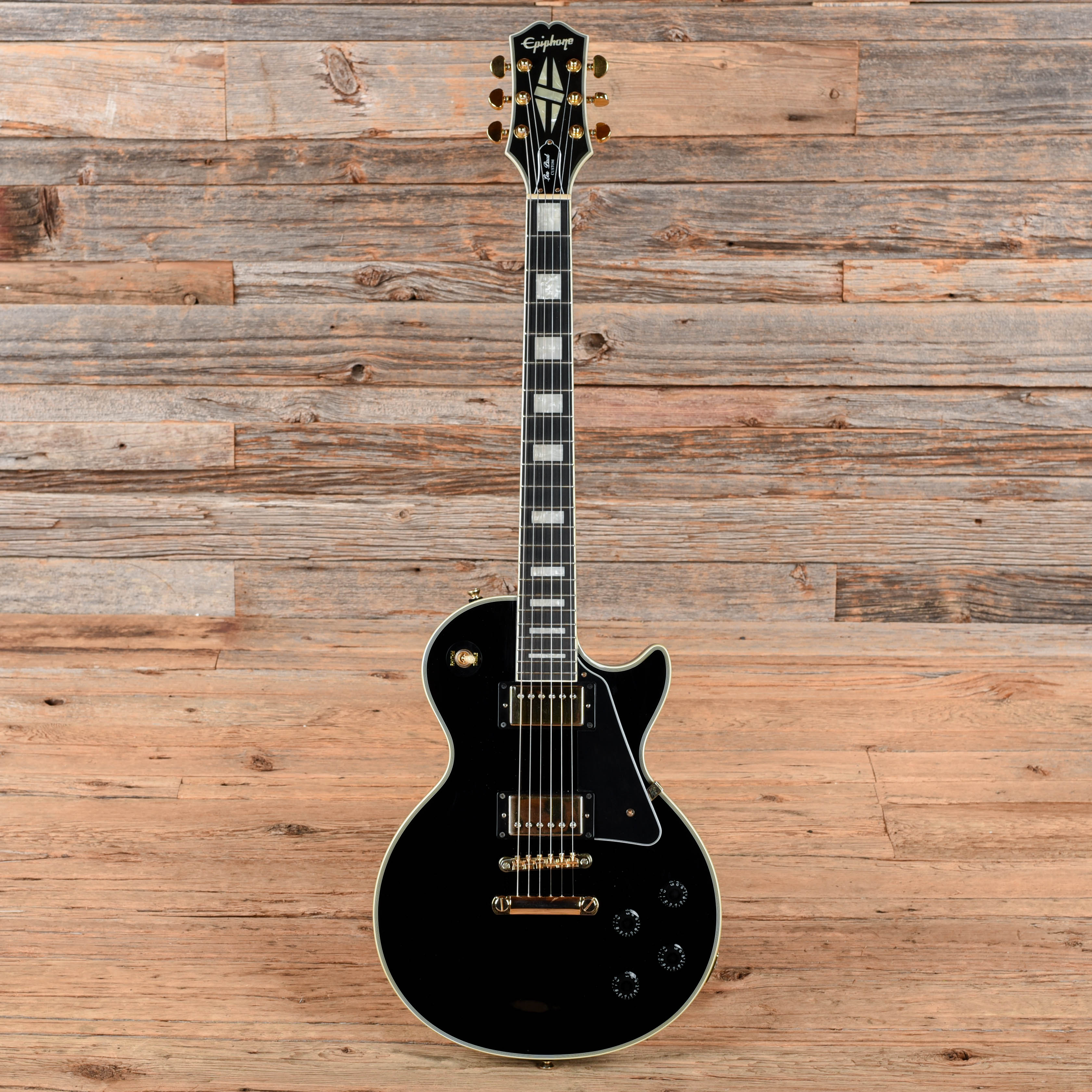 Epiphone Les Paul Custom Ebony 2021 Electric Guitars