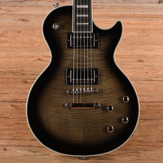 Epiphone Les Paul Custom Modern Figured Translucent Ebony Burst 2025 Electric Guitars