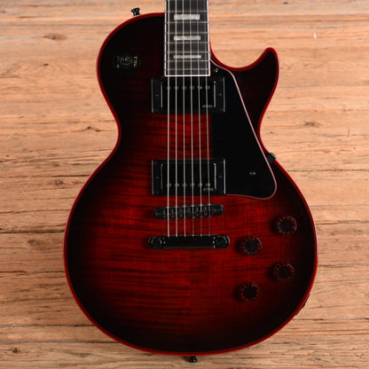 Epiphone Les Paul Custom Widow Red Burst 2026 Electric Guitars