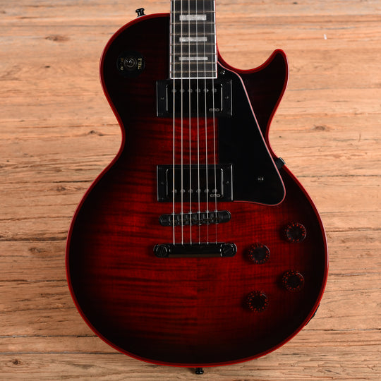 Epiphone Les Paul Custom Widow Red Burst 2026 Electric Guitars