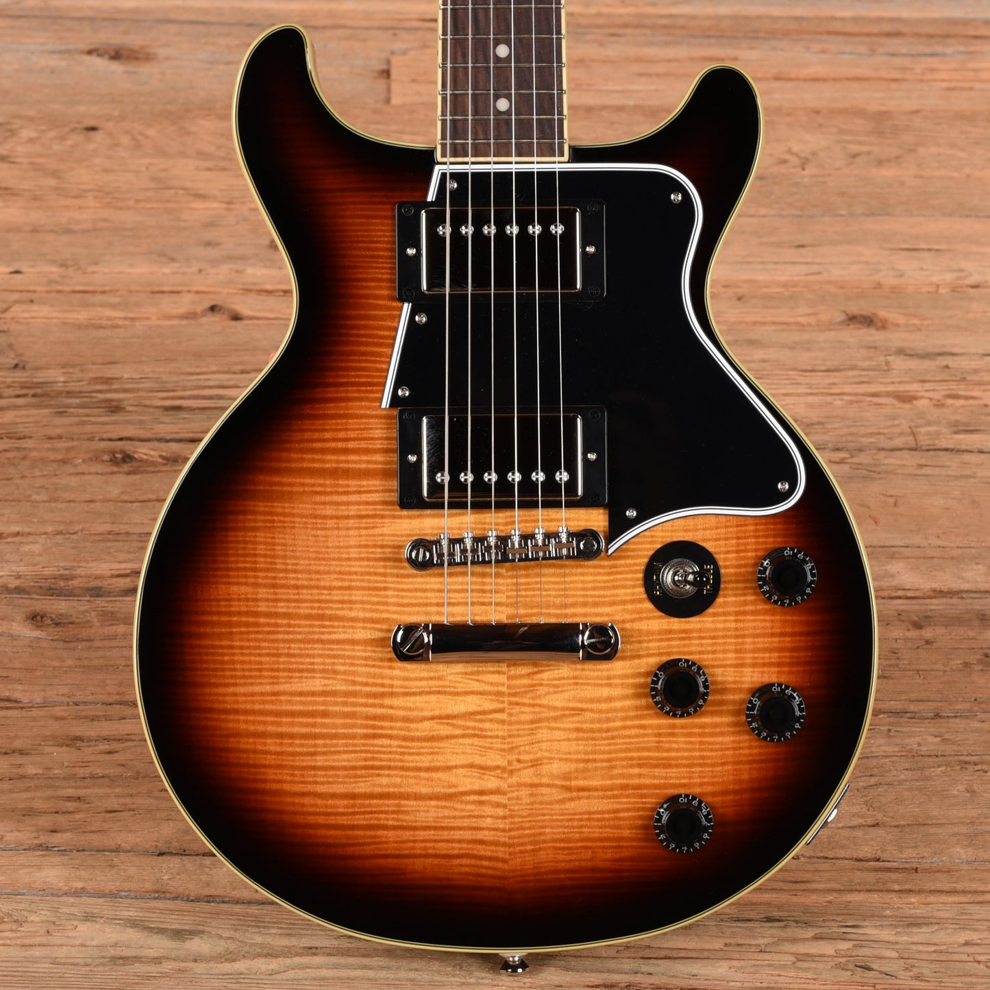 Epiphone Les Paul Special Doublecut Flame Top Sunburst 2025 Electric Guitars