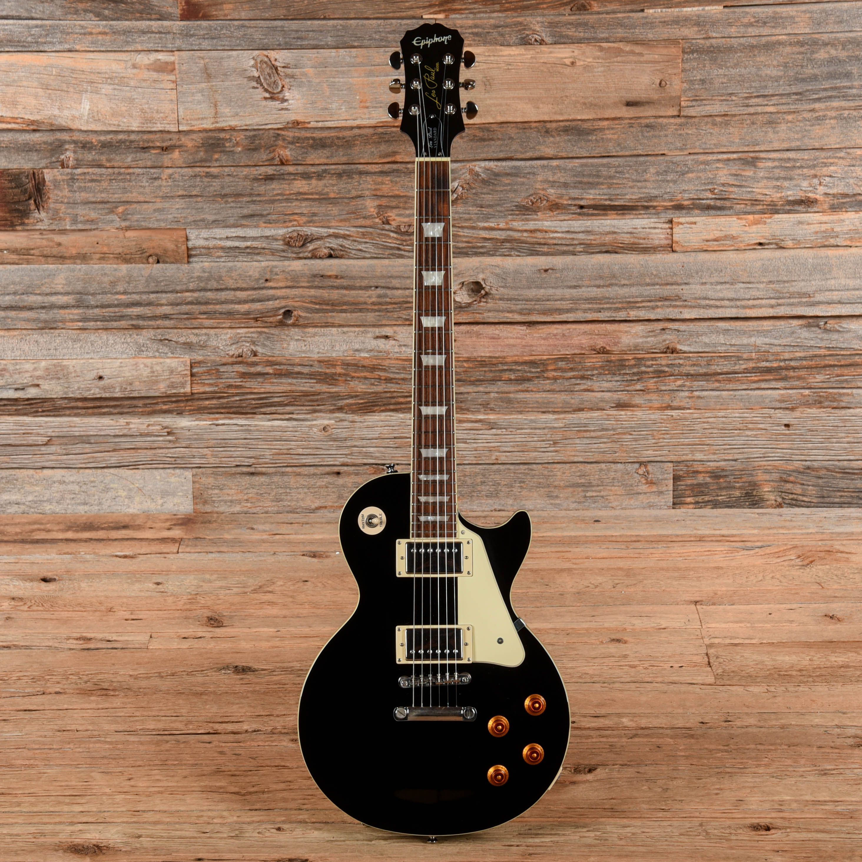 Epiphone Les Paul Standard Black 2010 Electric Guitars
