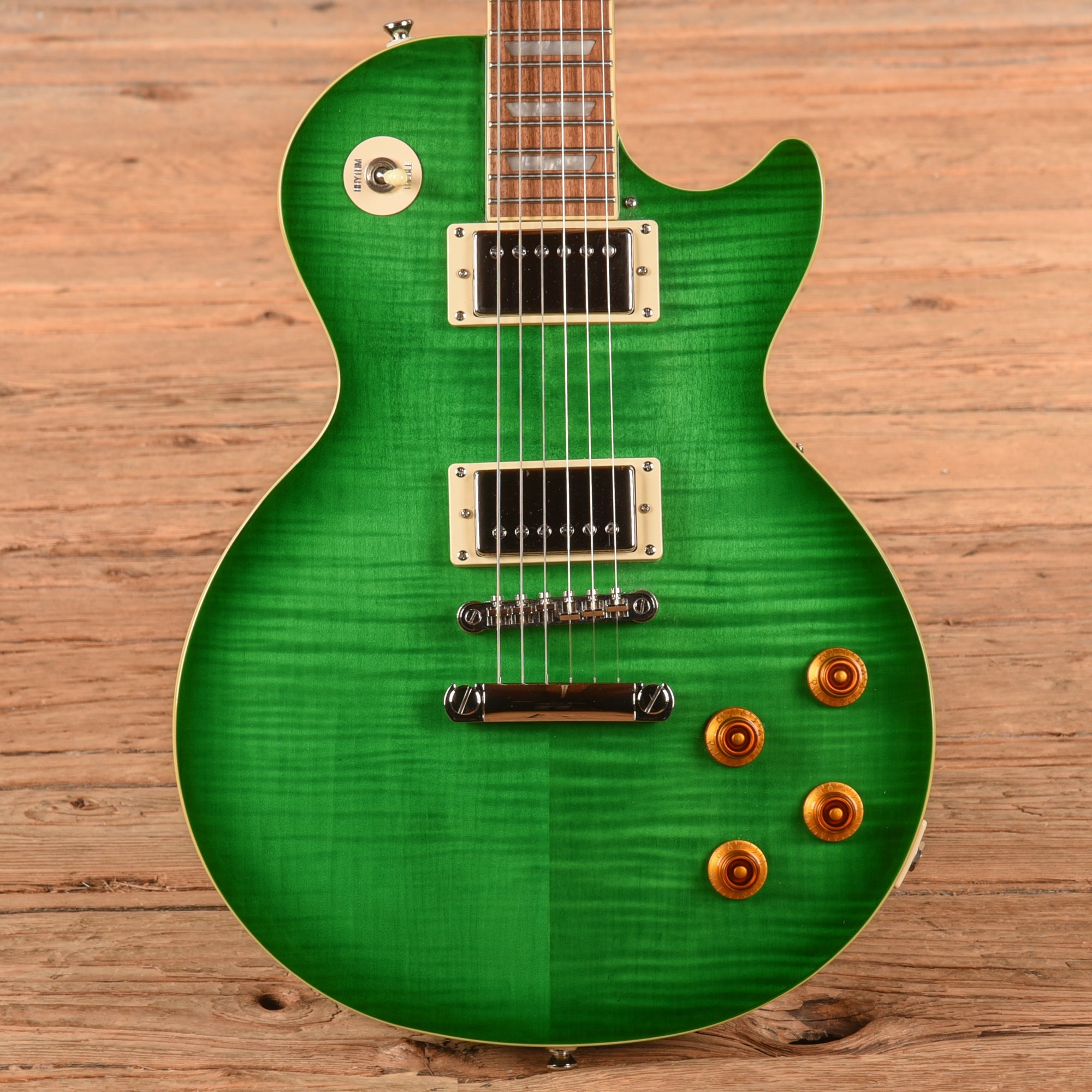 Epiphone Les Paul Standard Green 2018 Electric Guitars