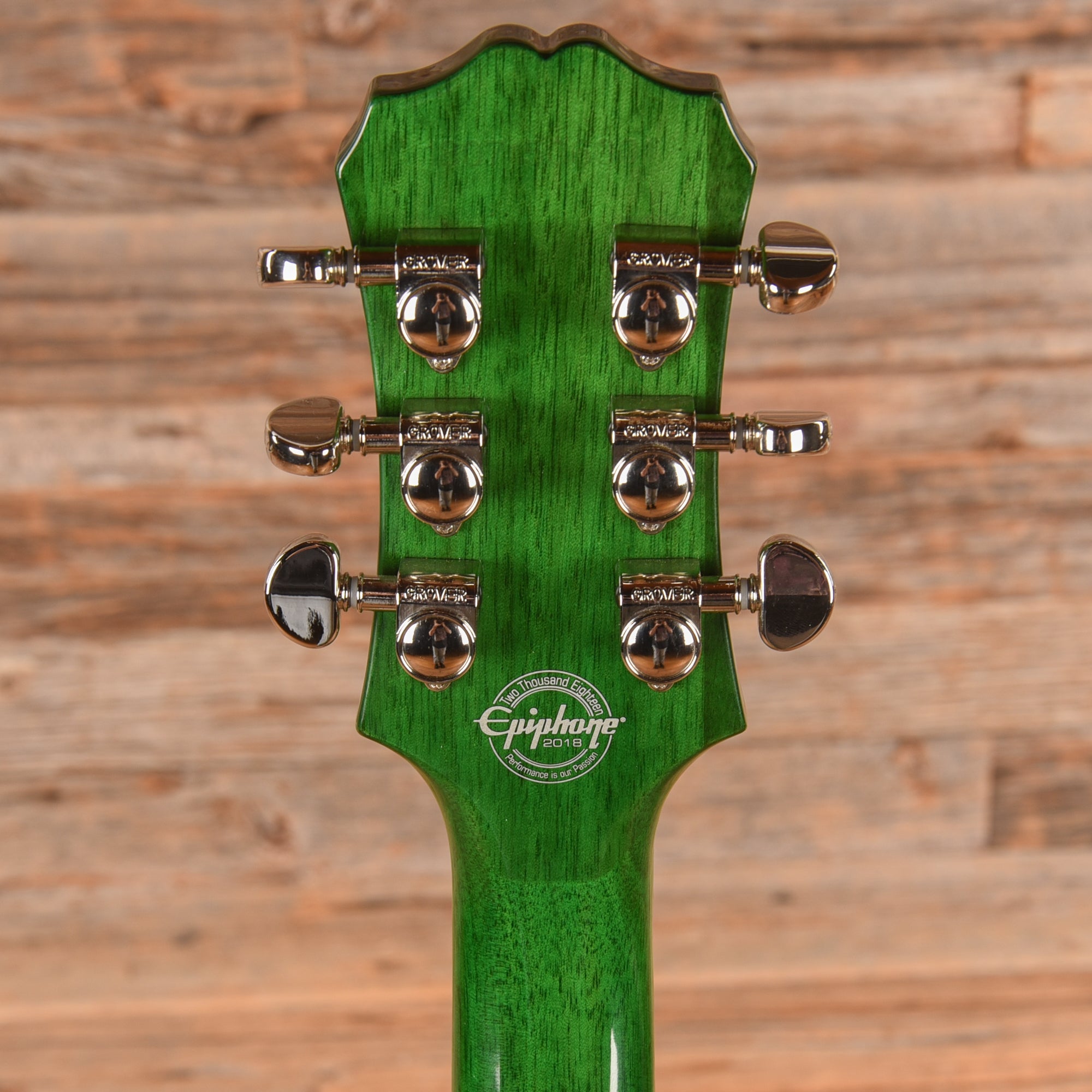 Epiphone Les Paul Standard Green 2018 Electric Guitars