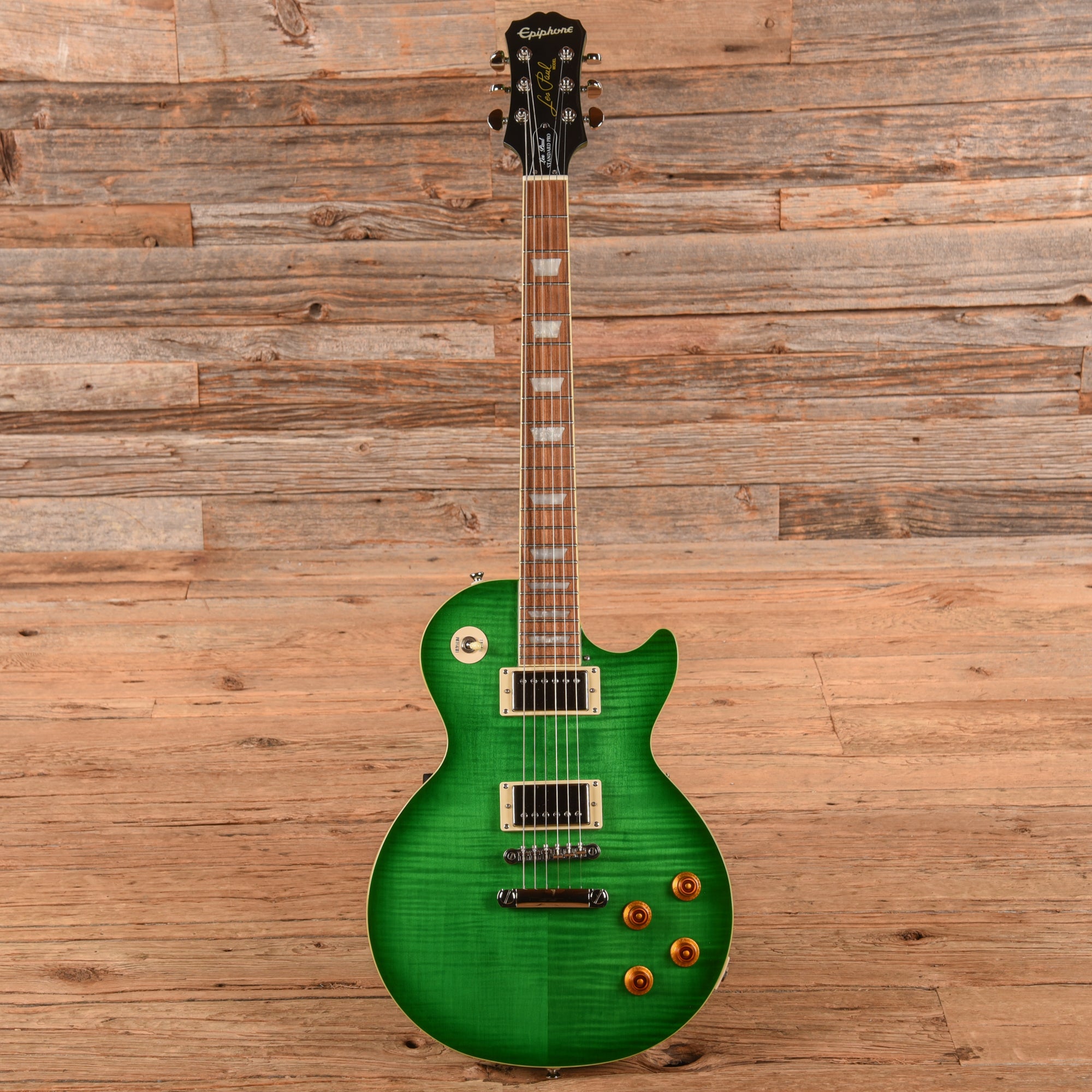 Epiphone Les Paul Standard Green 2018 Electric Guitars