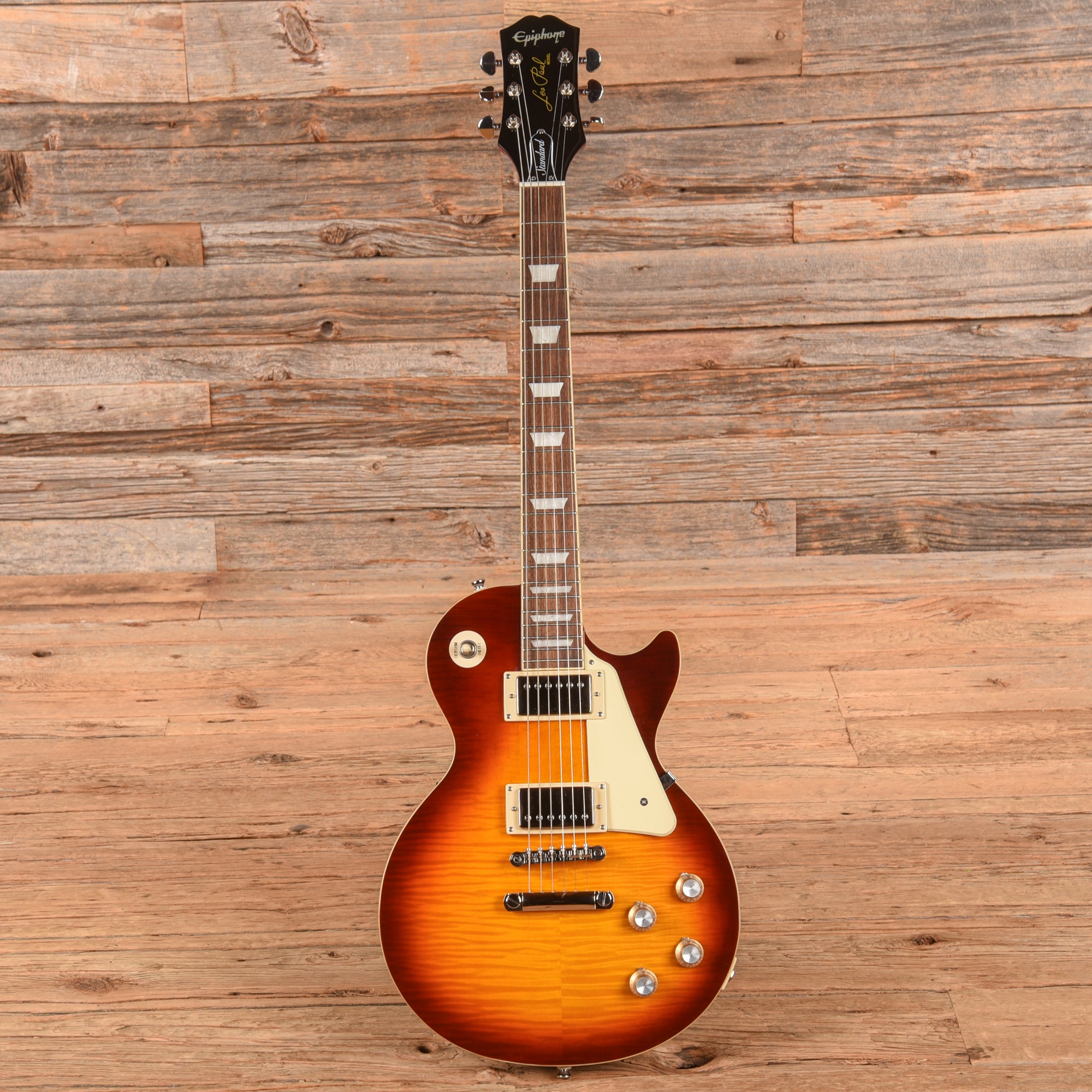 Epiphone Les Paul Standard Iced Tea Burst 2024 Electric Guitars