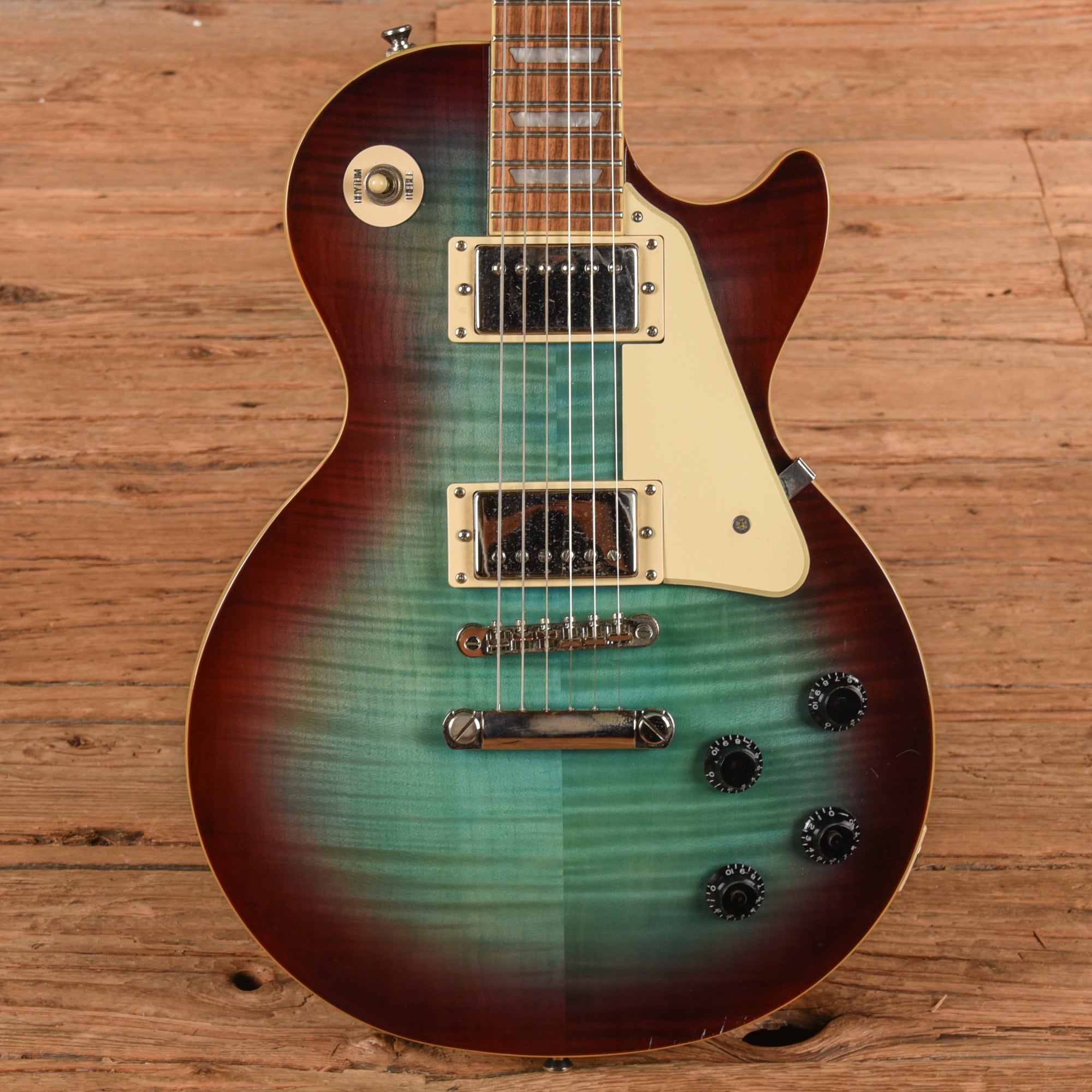 Epiphone Les Paul Standard Plus Top Pro Blueberry 2018 Electric Guitars