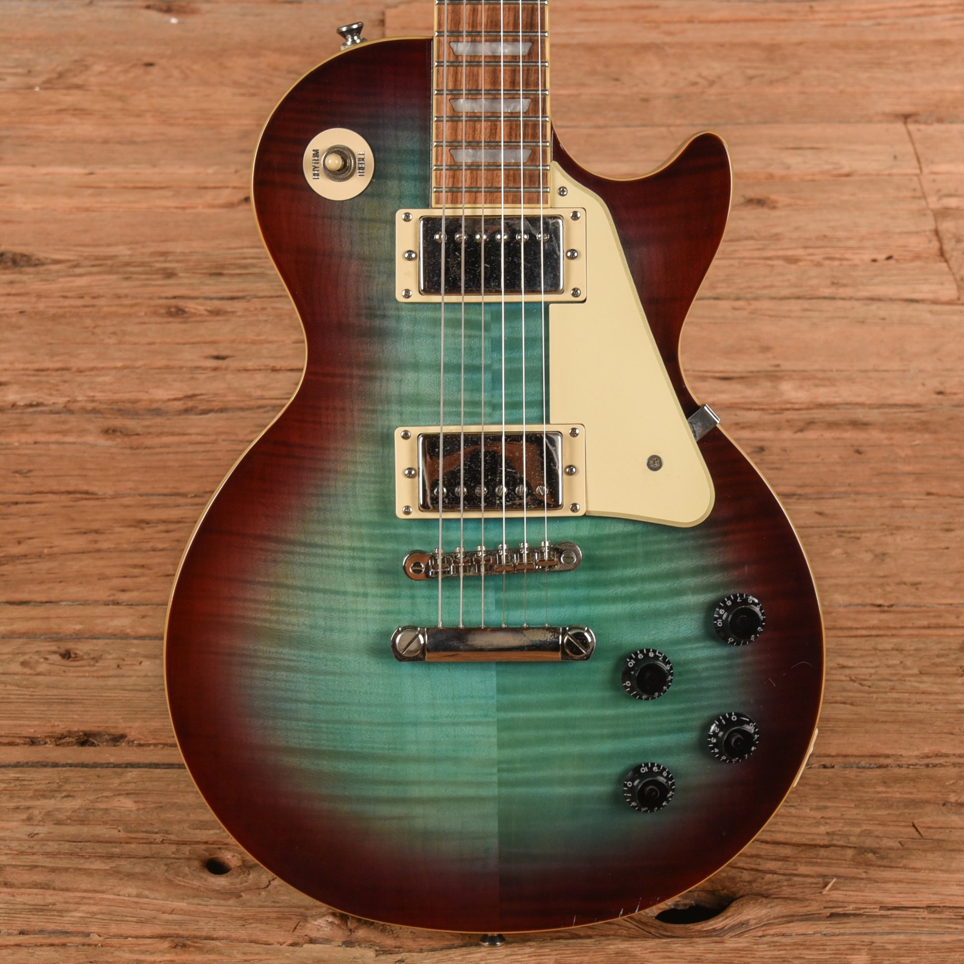 Epiphone Les Paul Standard Plus Top Pro Blueberry 2018 Electric Guitars