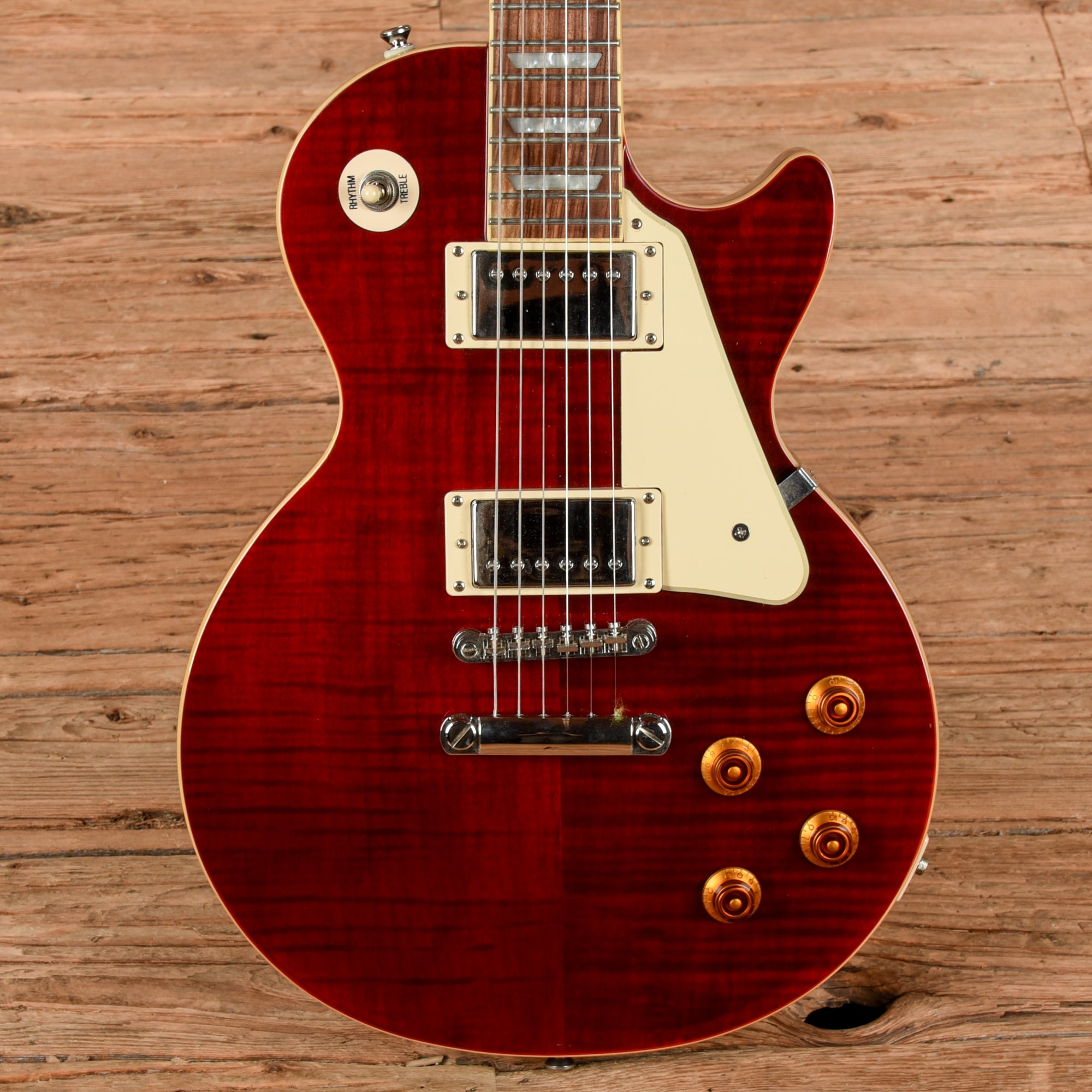 Epiphone Les Paul Standard Trans Burgundy 2018 Electric Guitars