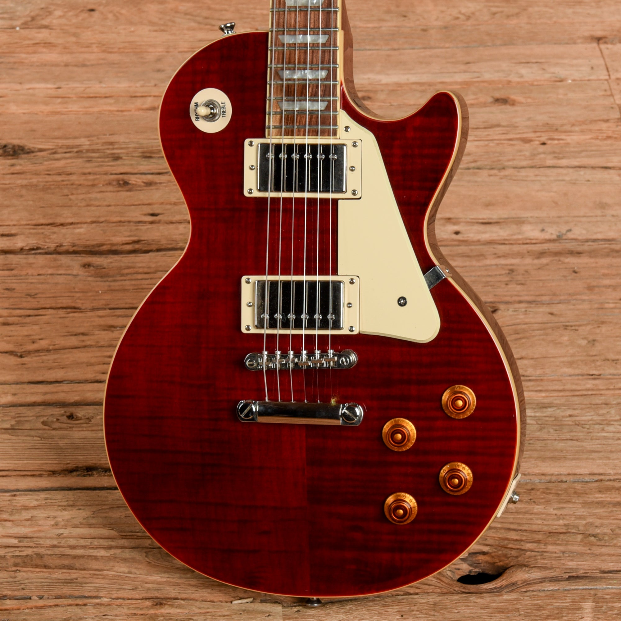 Epiphone Les Paul Standard Trans Burgundy 2018 Electric Guitars