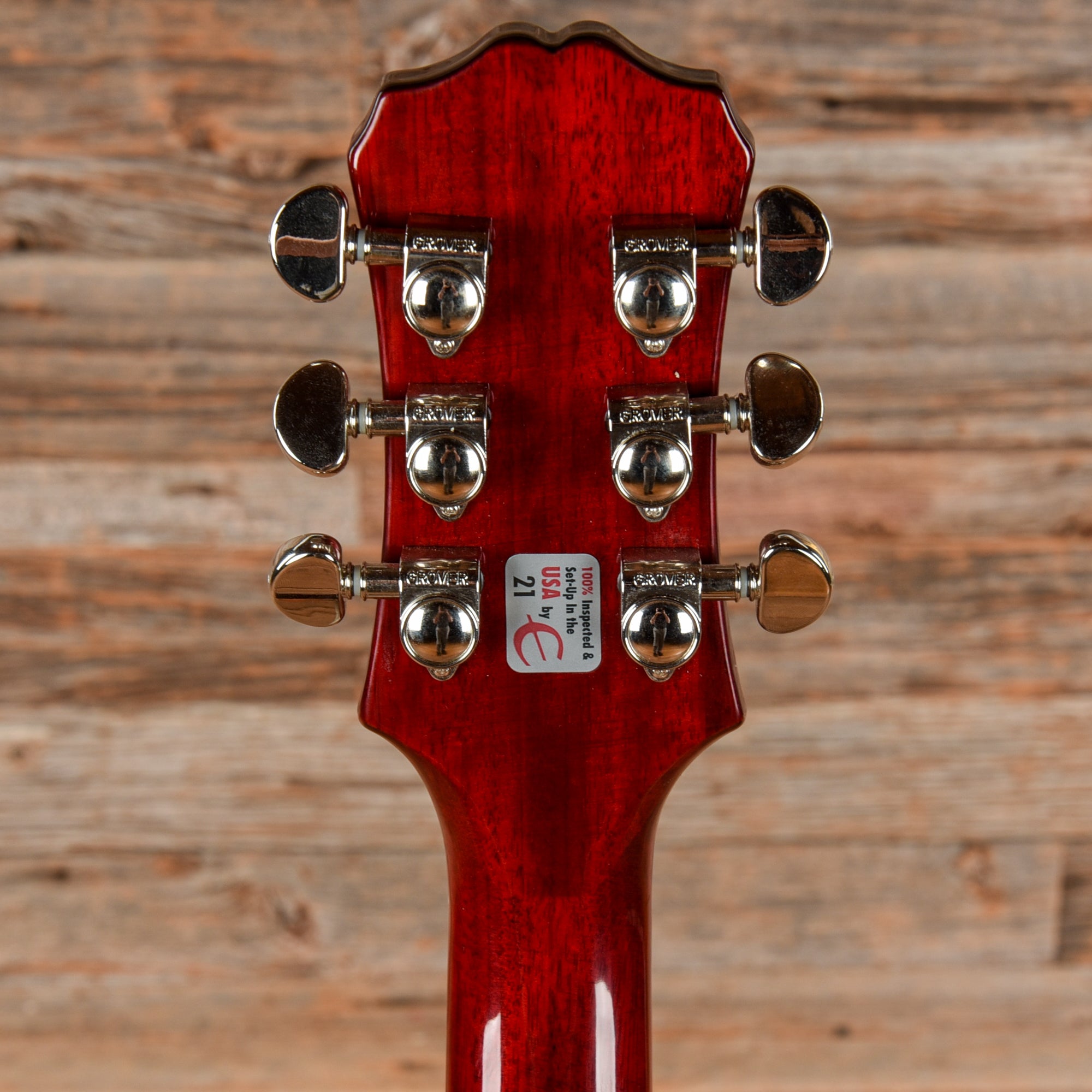 Epiphone Les Paul Standard Trans Burgundy 2018 Electric Guitars