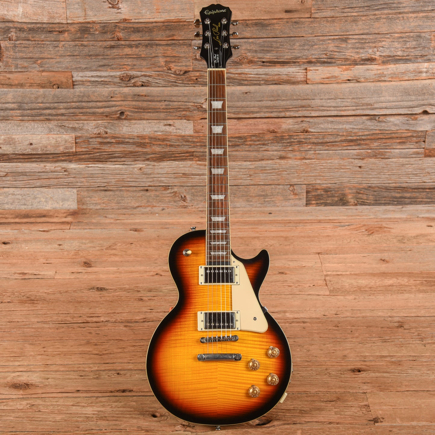 Epiphone Les Paul Ultra-III Vintage Sunburst 2012 Electric Guitars