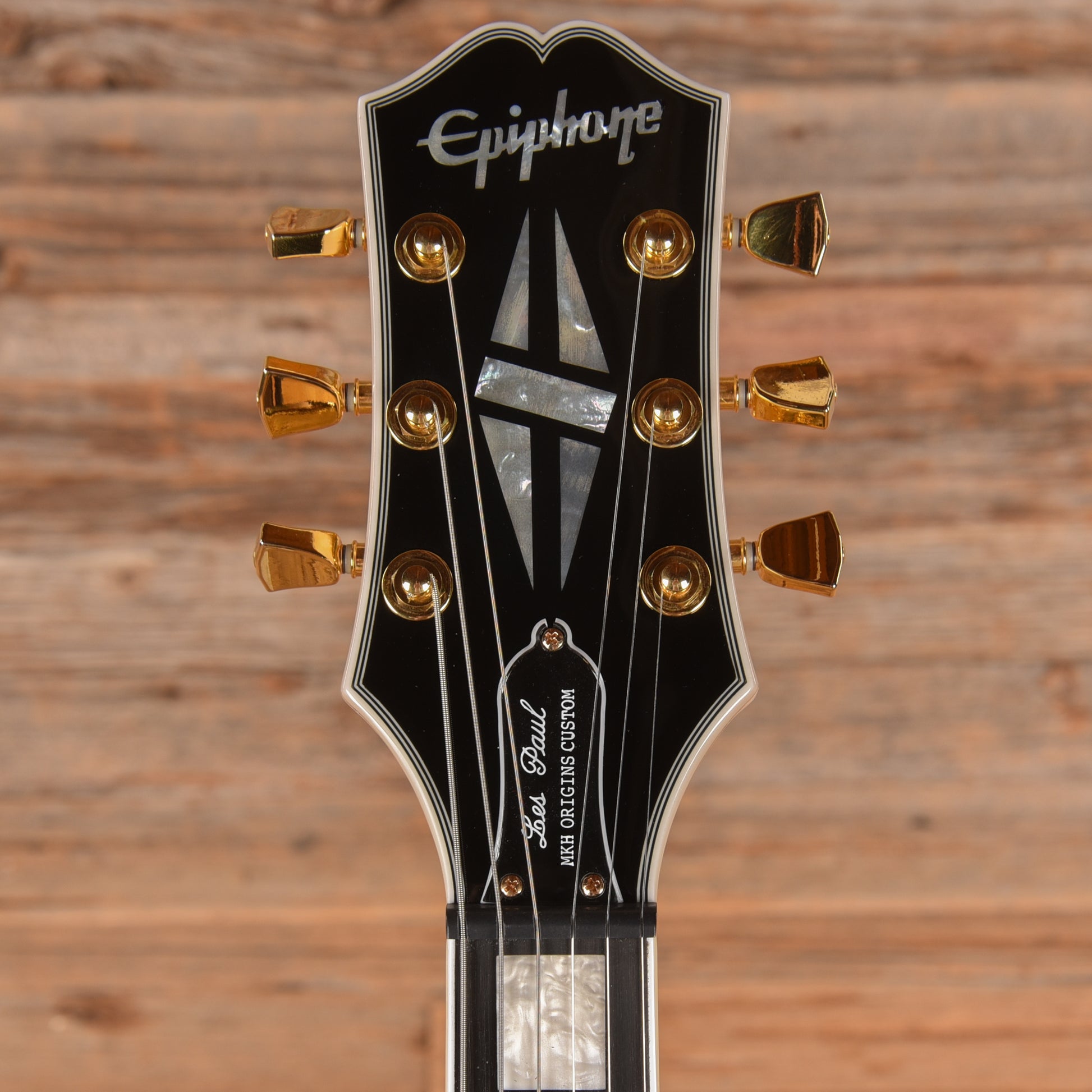Epiphone Matt Heafy Les Paul Custom Origins White 2024 Electric Guitars