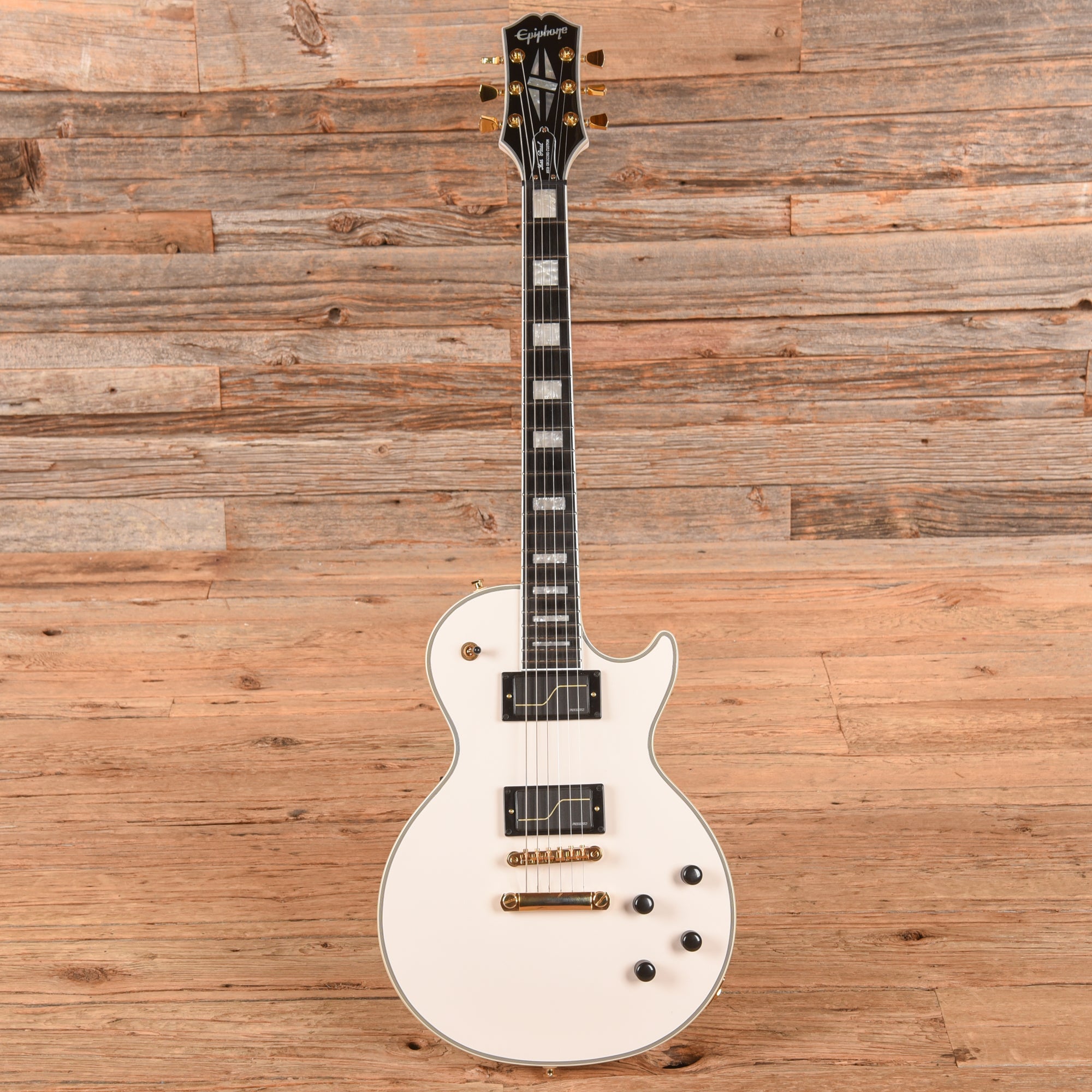 Epiphone Matt Heafy Les Paul Custom Origins White 2024 Electric Guitars