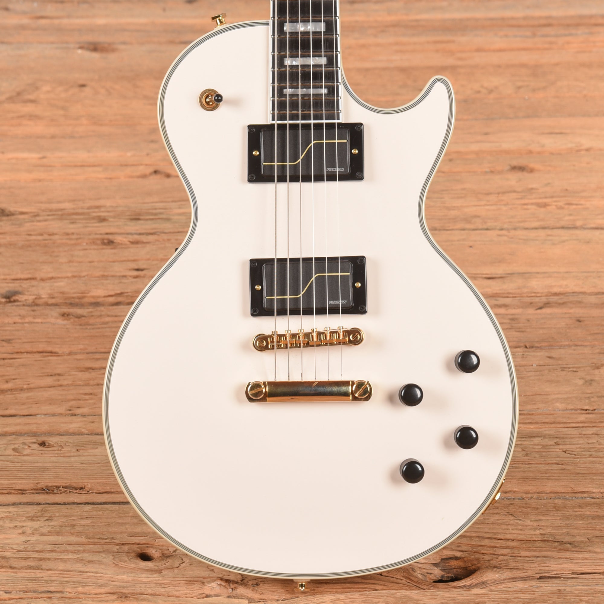 Epiphone Matt Heafy Les Paul Custom Origins White 2024 Electric Guitars