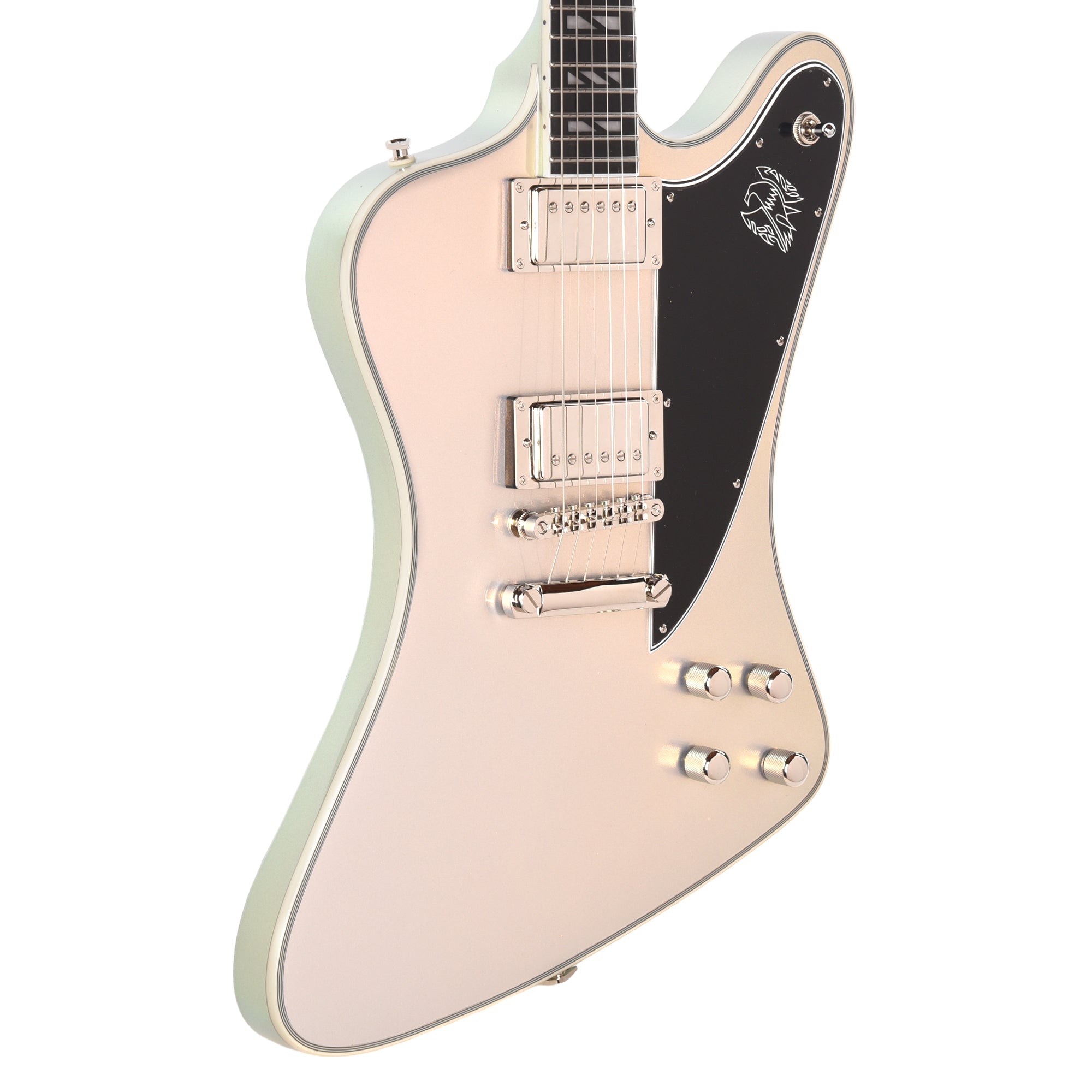 Epiphone Modern Futura Firebird Custom Quicksilver Shift Electric Guitars