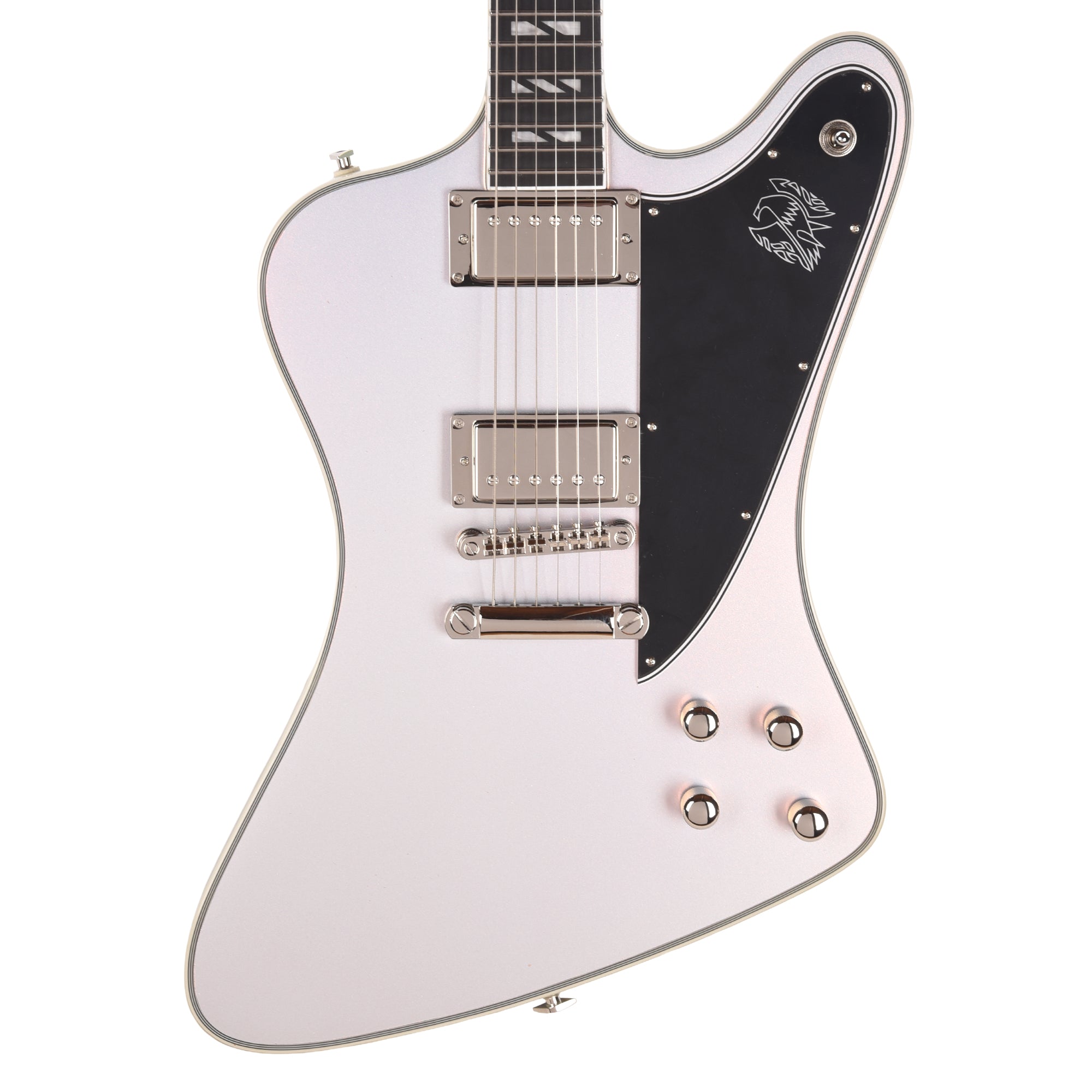 Epiphone Modern Futura Firebird Custom Quicksilver Shift Electric Guitars