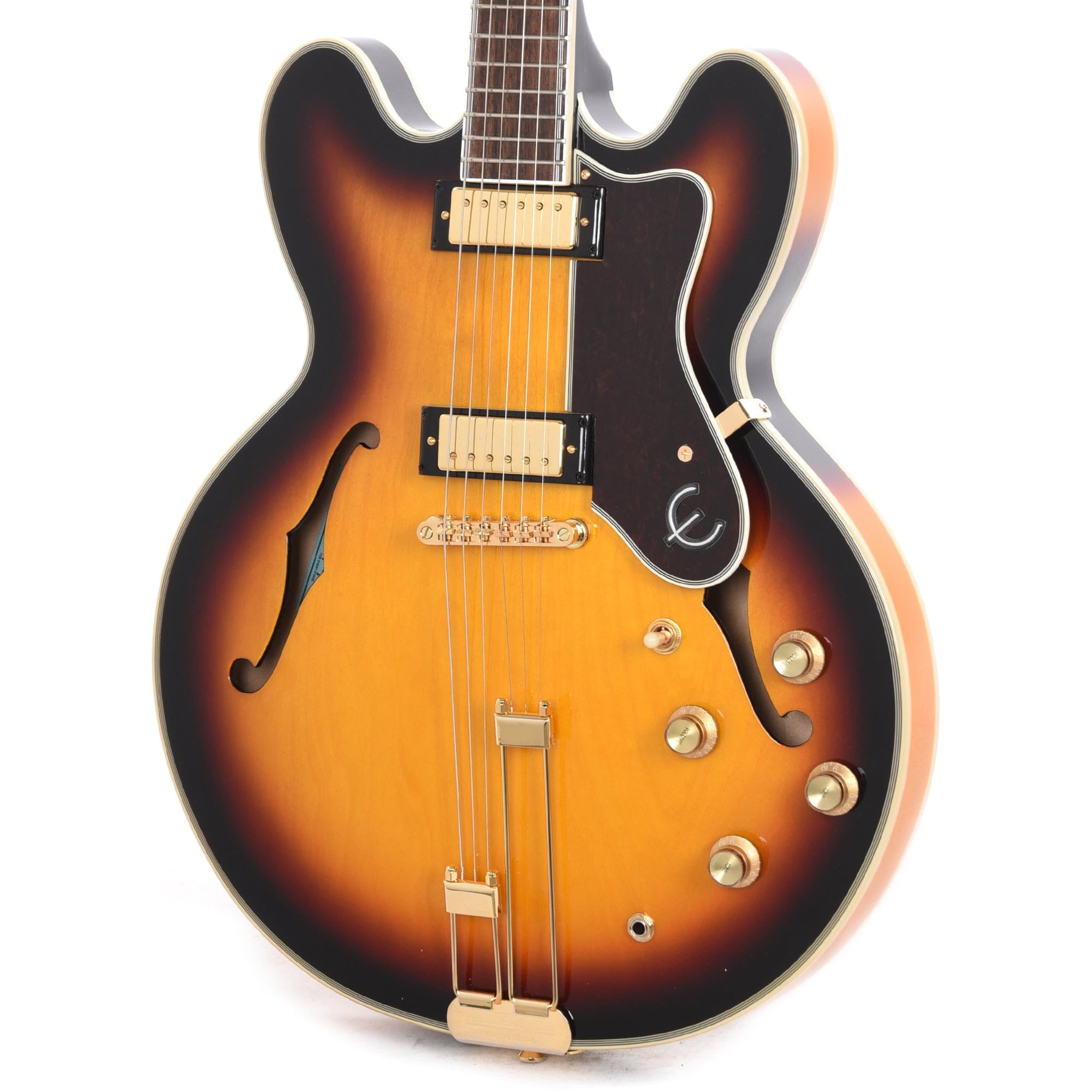 Epiphone Original Sheraton Vintage Sunburst w/Frequensator Electric Guitars