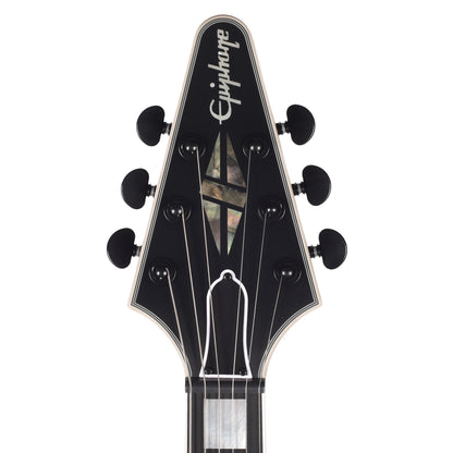Epiphone Prophecy Flying V Obsidian Storm Satin Electric Guitars