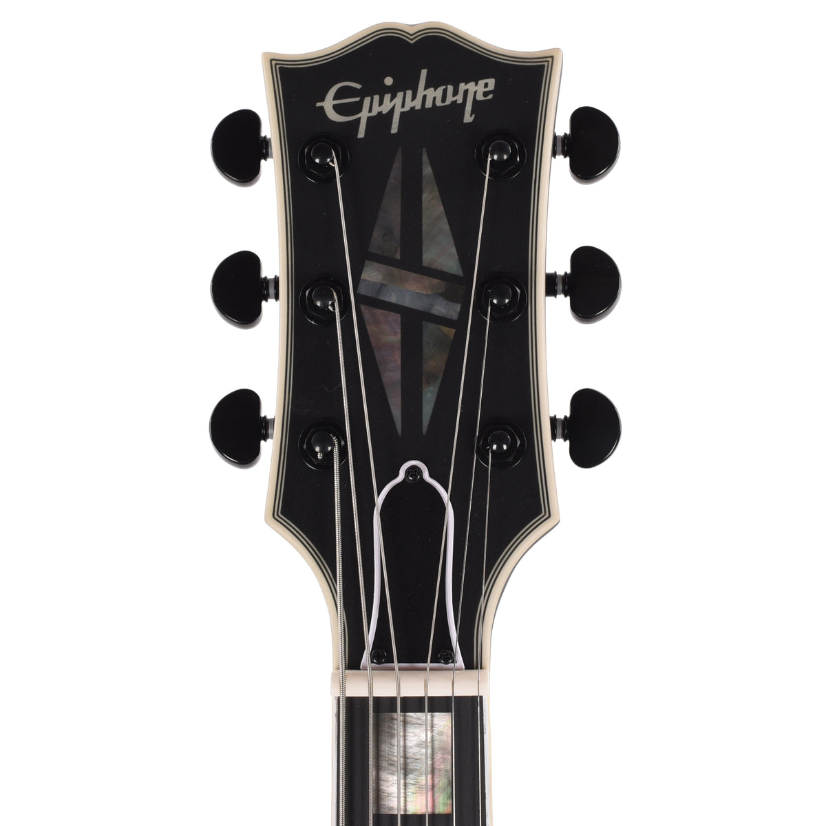 Epiphone Prophecy Les Paul Baritone Obsidian Storm Satin Electric Guitars