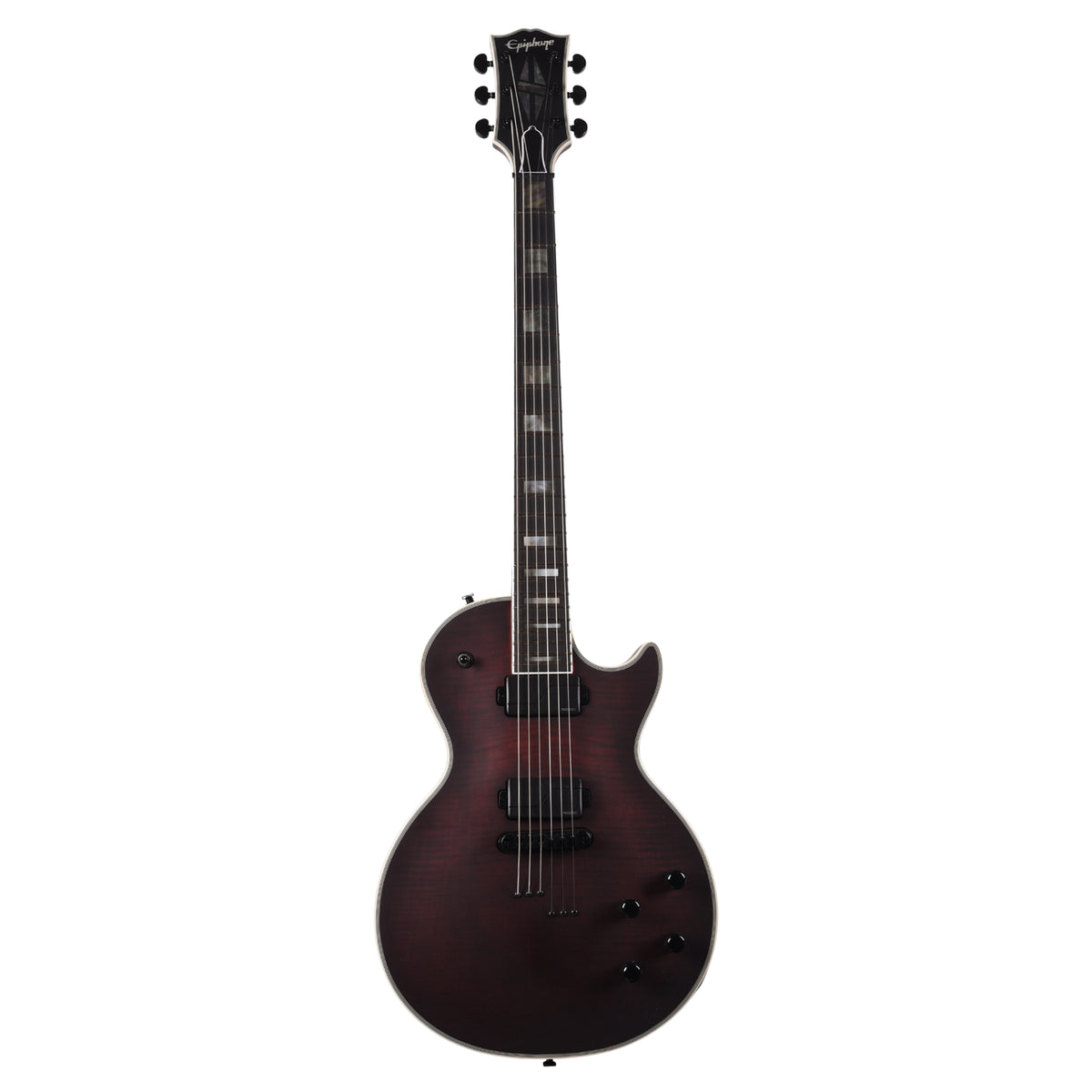 Epiphone Prophecy Les Paul Crimson Fog Satin Electric Guitars