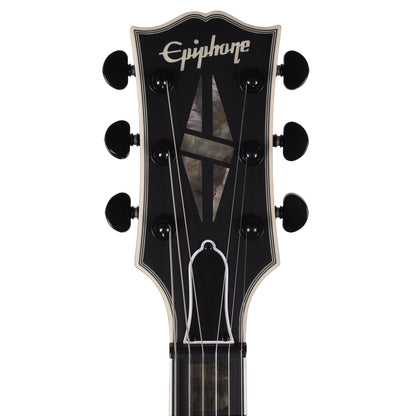 Epiphone Prophecy Les Paul Obsidian Storm Satin Electric Guitars