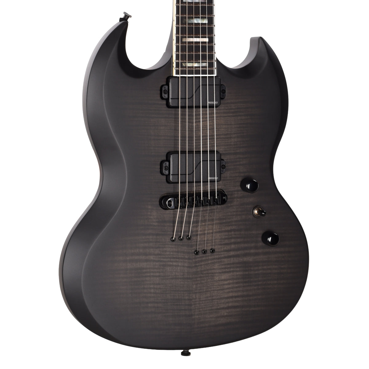 Epiphone Prophecy SG Obsidian Storm Satin Electric Guitars